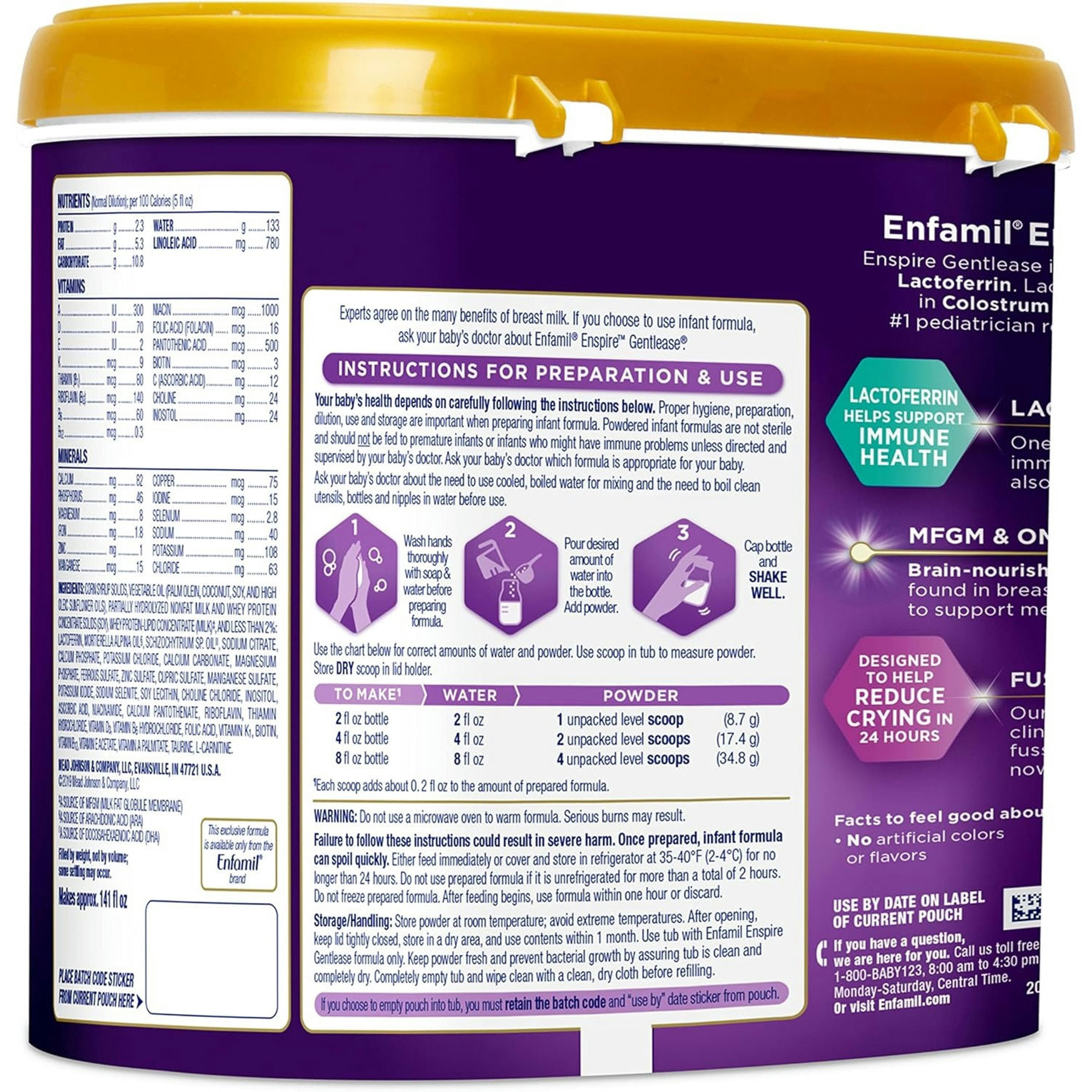 Enfamil Enspire Gentlease Infant Formula