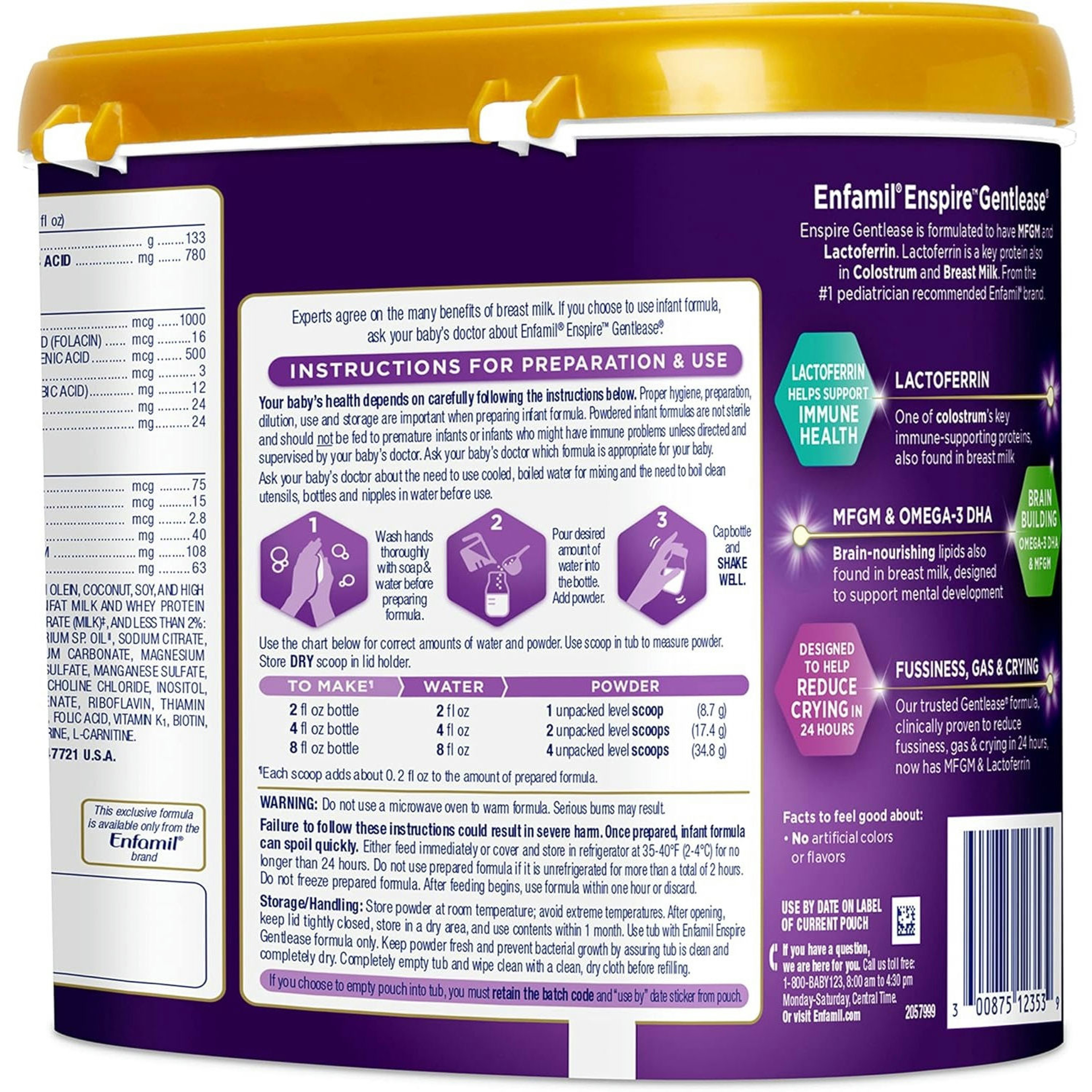 Enfamil Enspire Gentlease Infant Formula