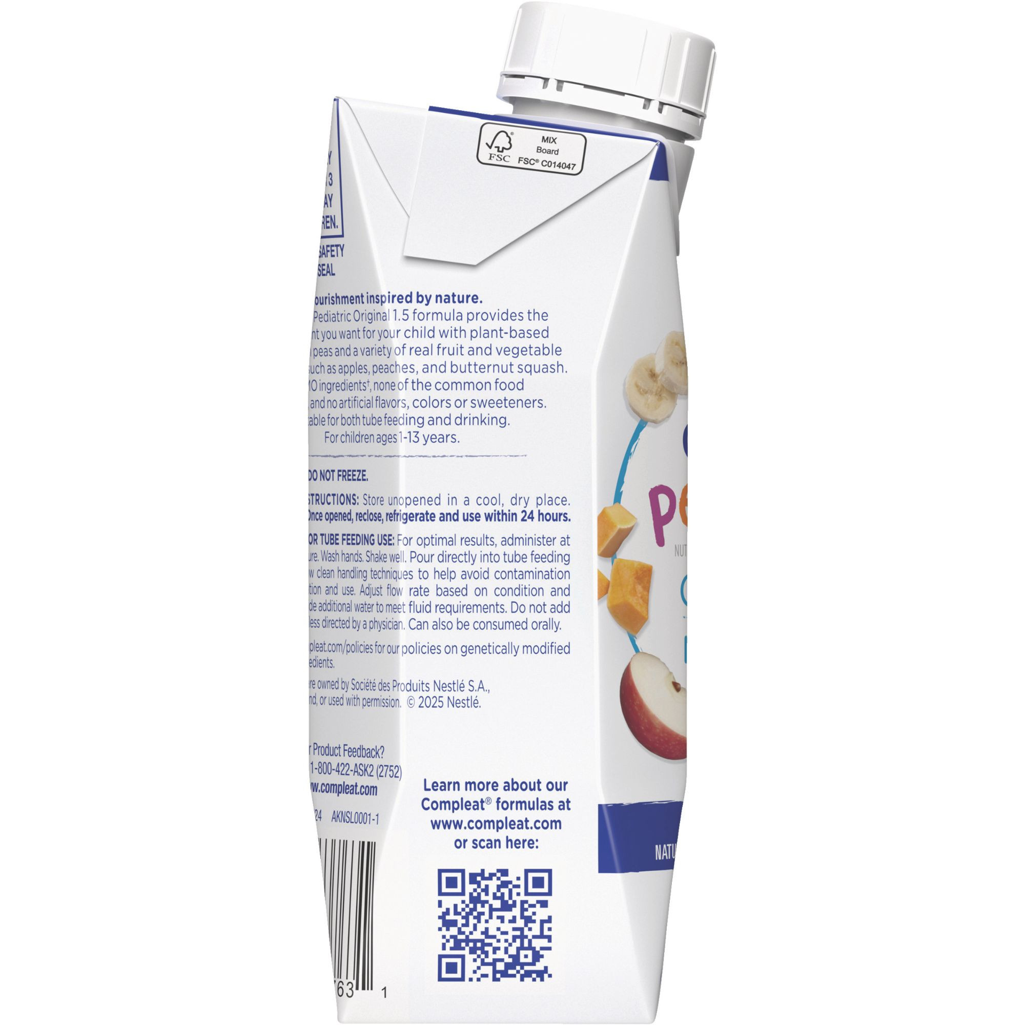Compleat Pediatric Original 1.5 Nutritionally Complete Tube Feeding Formula