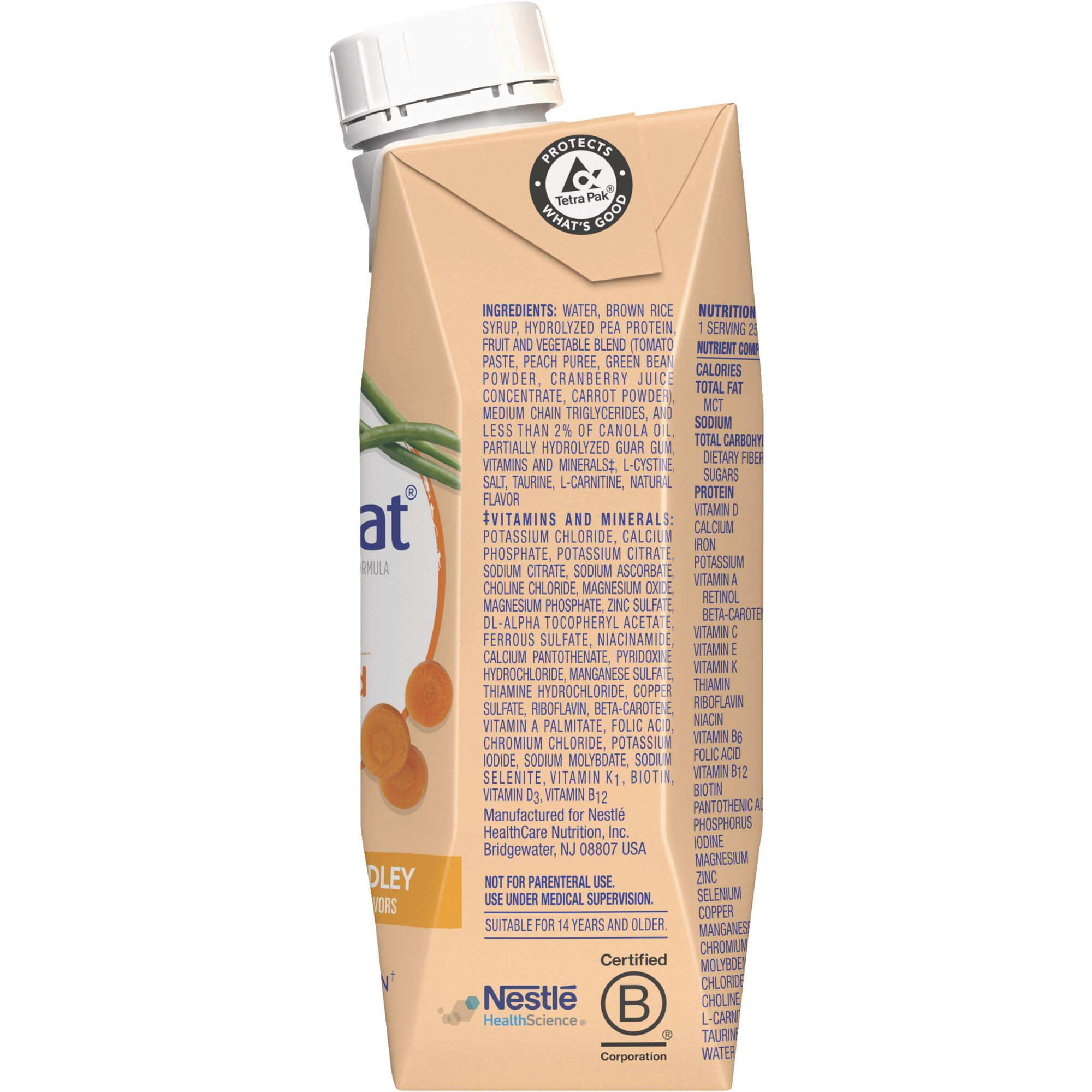 Compleat Peptide 1.0 Nutritionally Complete Tube Feeding Formula