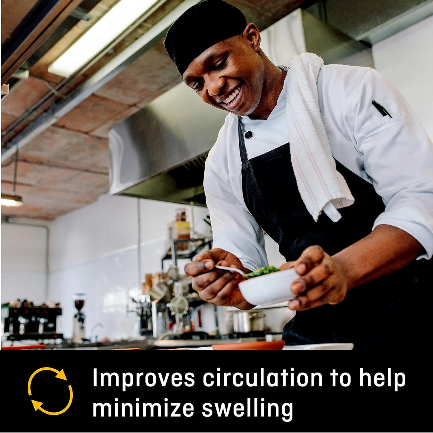 3M FUTURO Lifestyle Compression Dress Socks for Men, Moderate