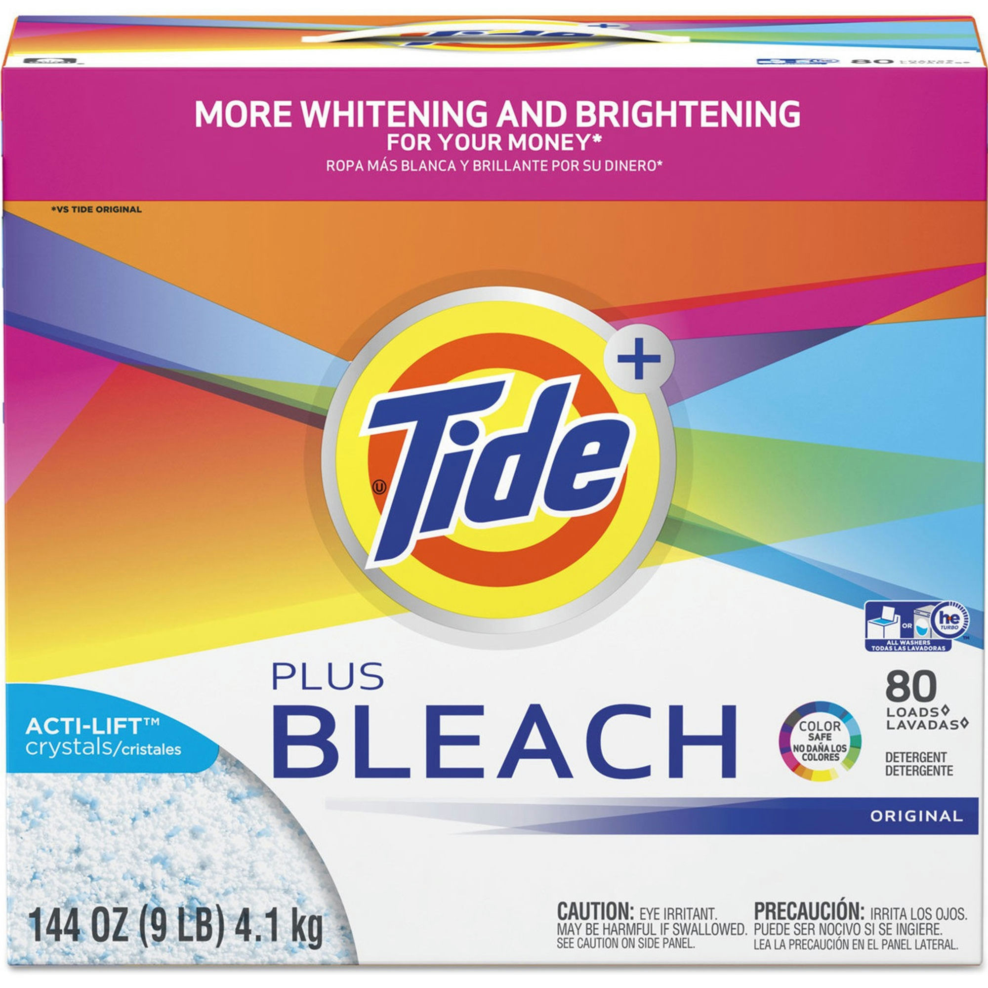 Tide Powder Detergent Plus Bleach
