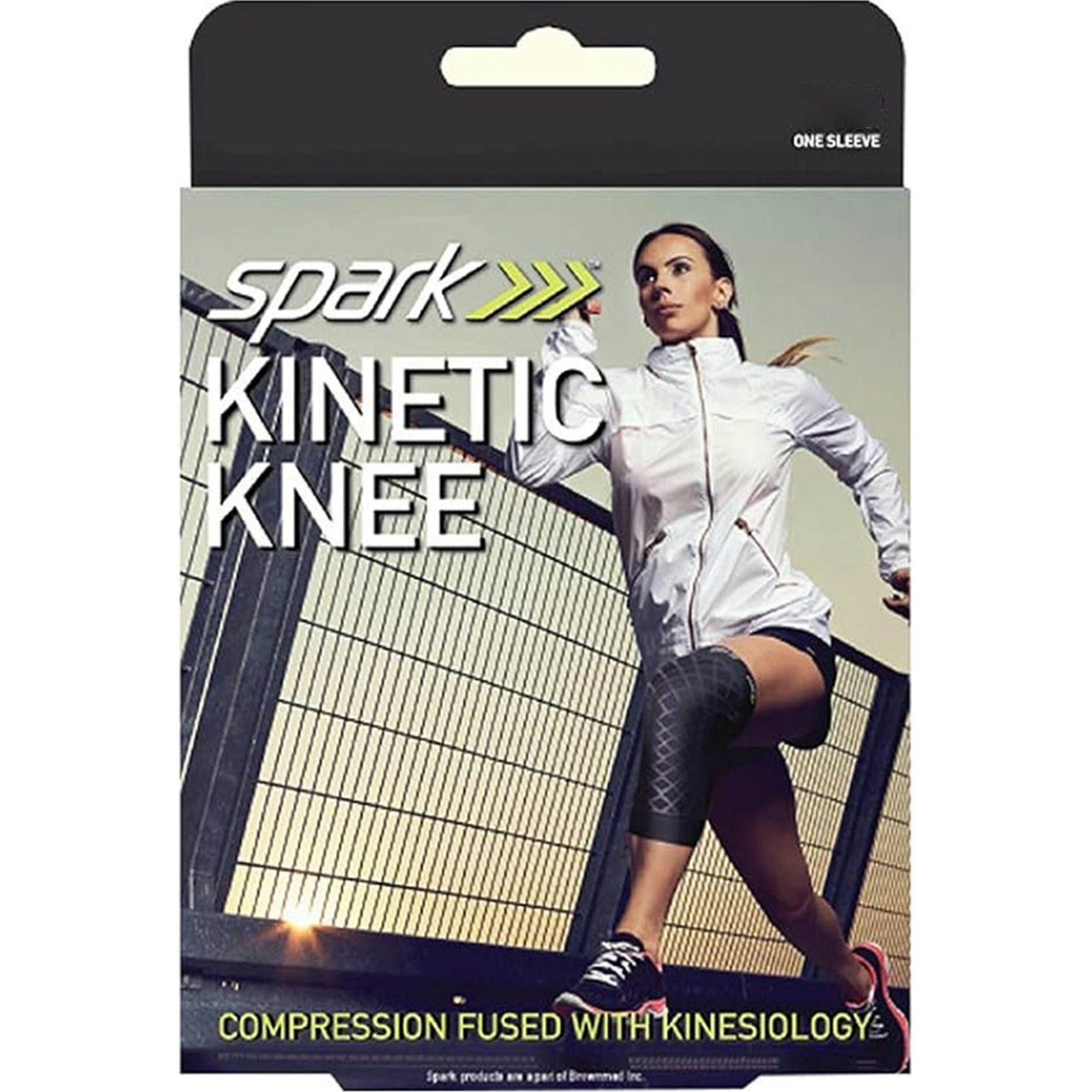 Spark Kinetic Compression Fused with Kinesiology Knee Sleeve