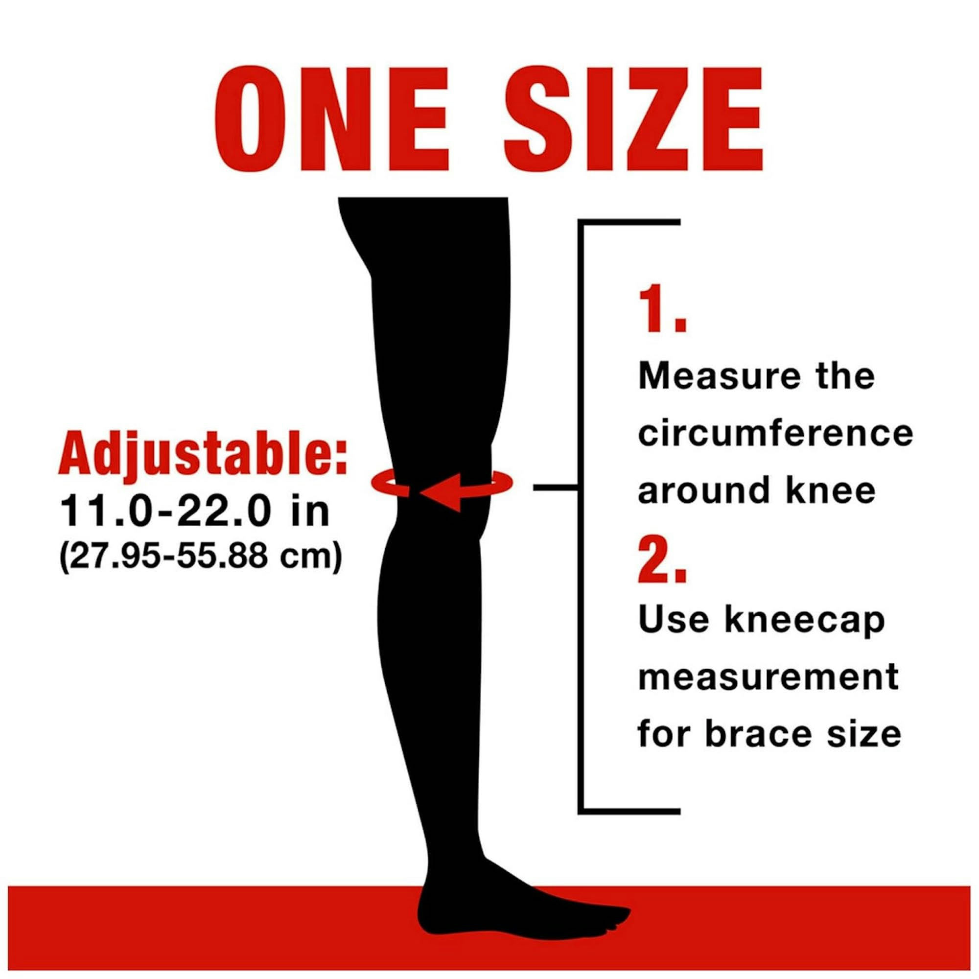 3M ACE Adjustable Compression Knee Support with Stabilizers