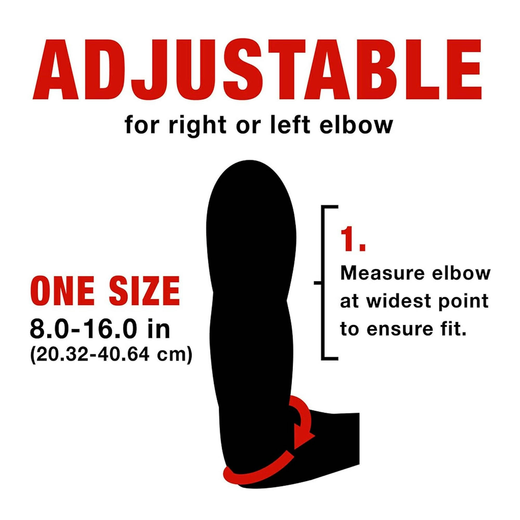 3M ACE Adjustable Neoprene Elbow Support