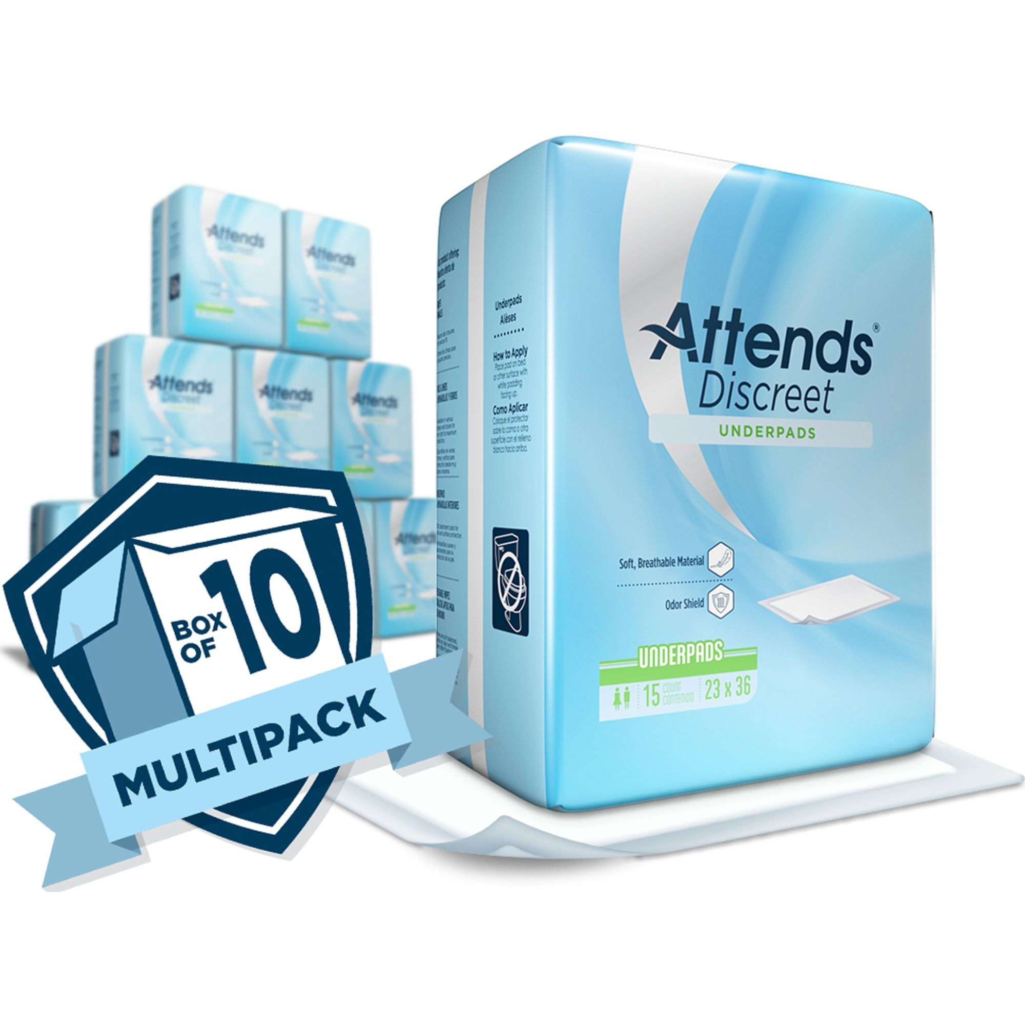 Attends Discreet Underpads