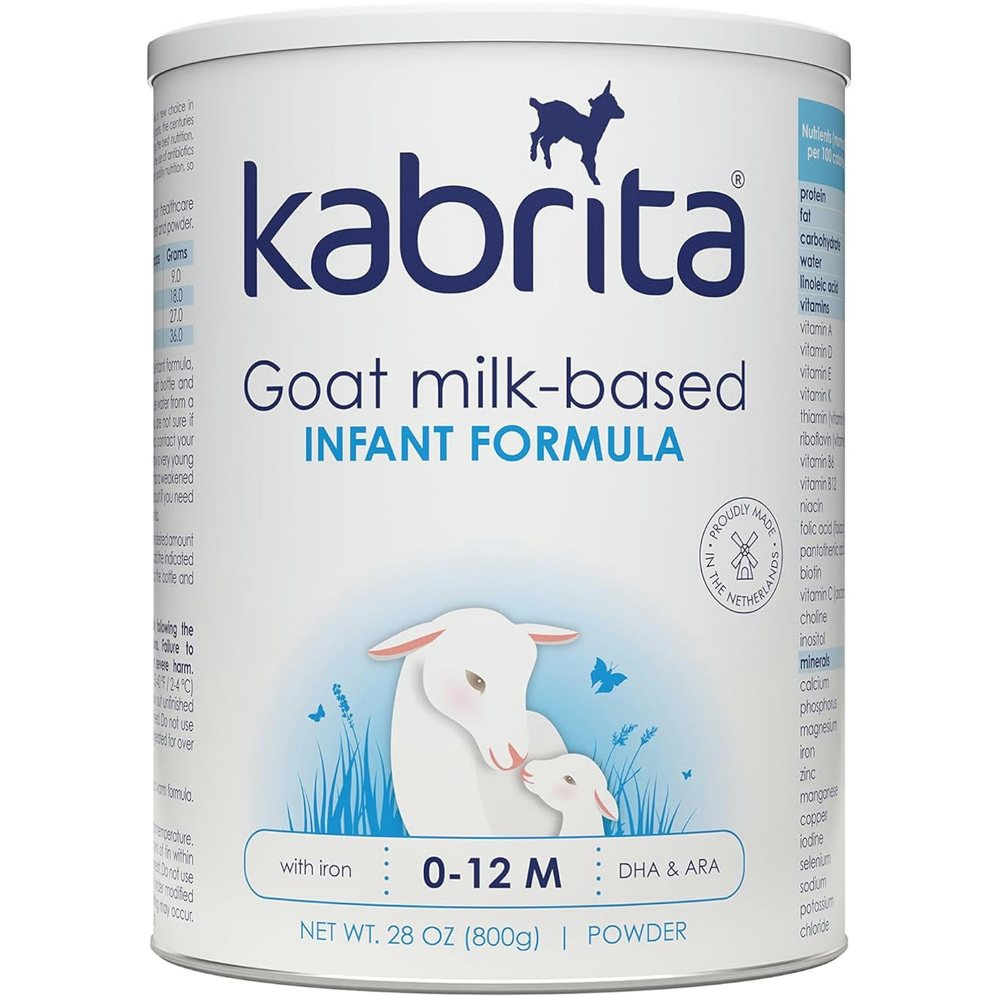 Kabrita Goat Milk Based Infant Formula