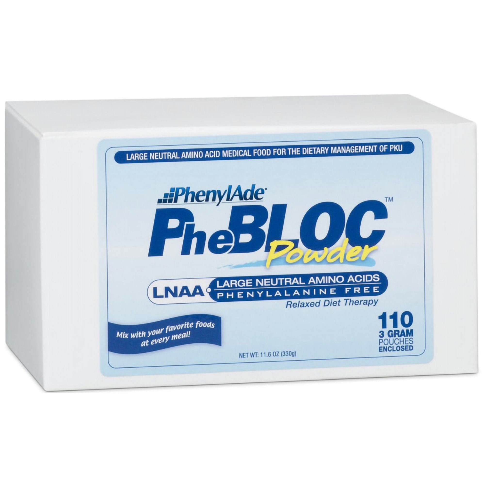 Nutricia PhenylAde PheBLOC LNAA Powdered Medical Food