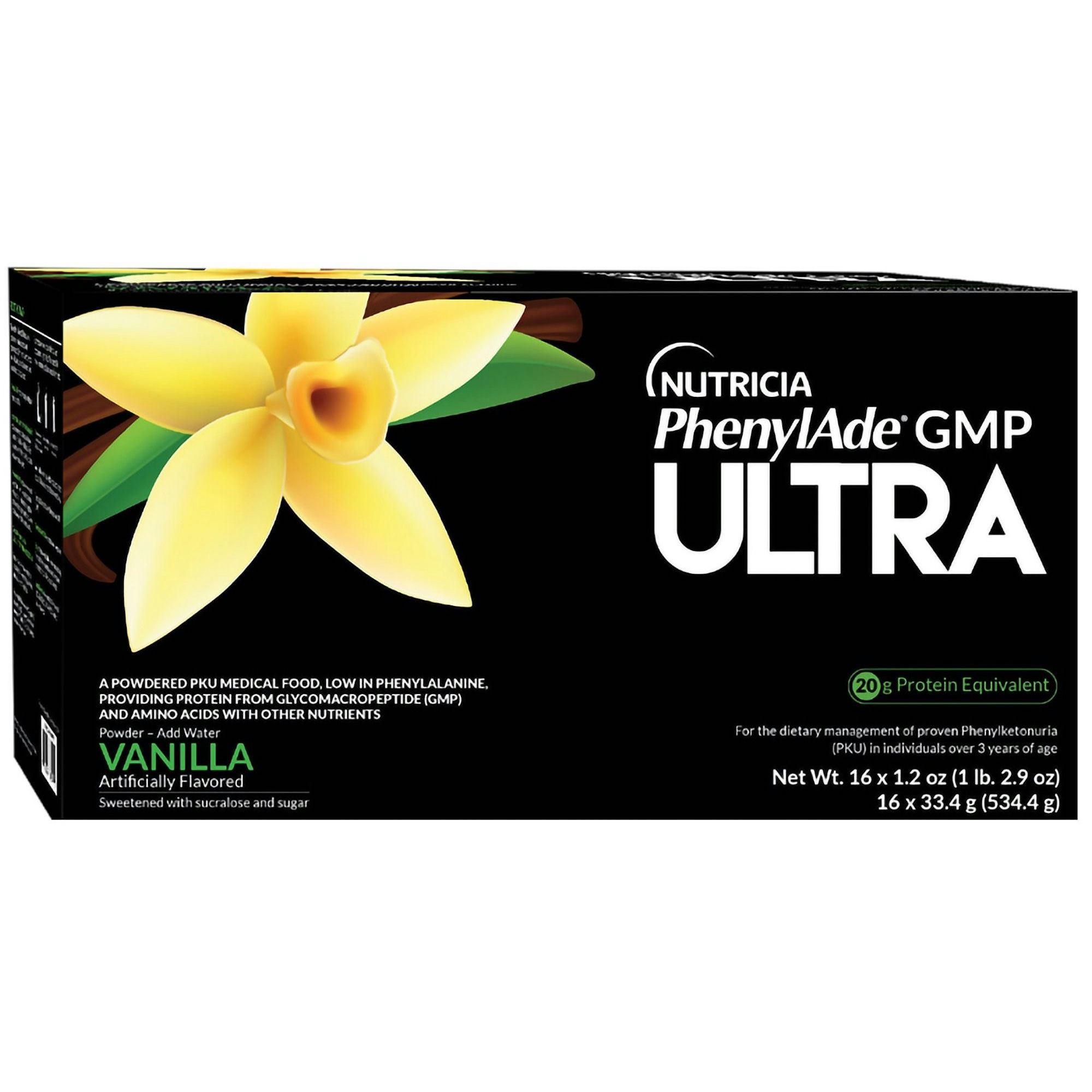 Nutricia PhenylAde GMP ULTRA Powdered PKU Medical Food