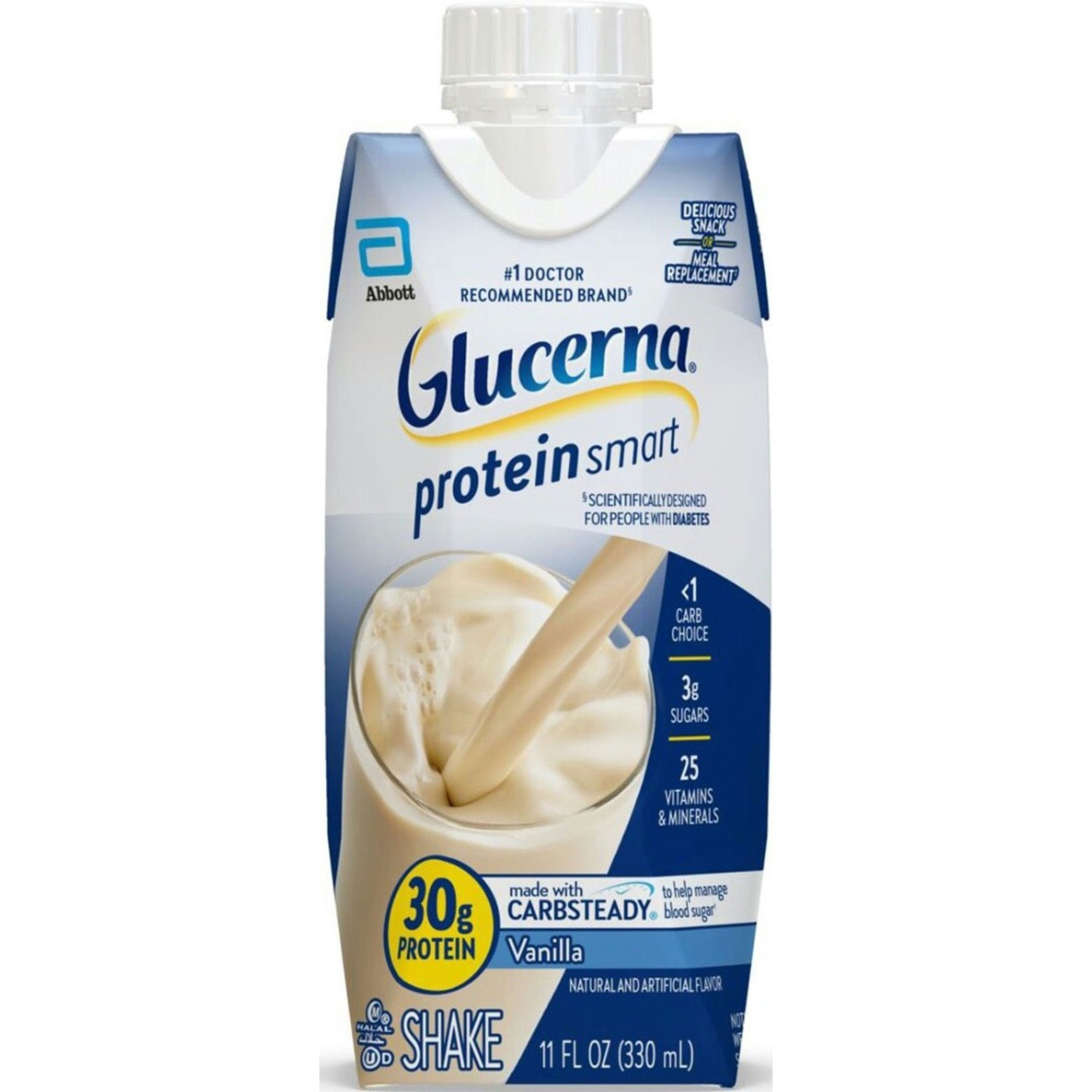Glucerna Protein Smart Shake Made with CARBSTEADY