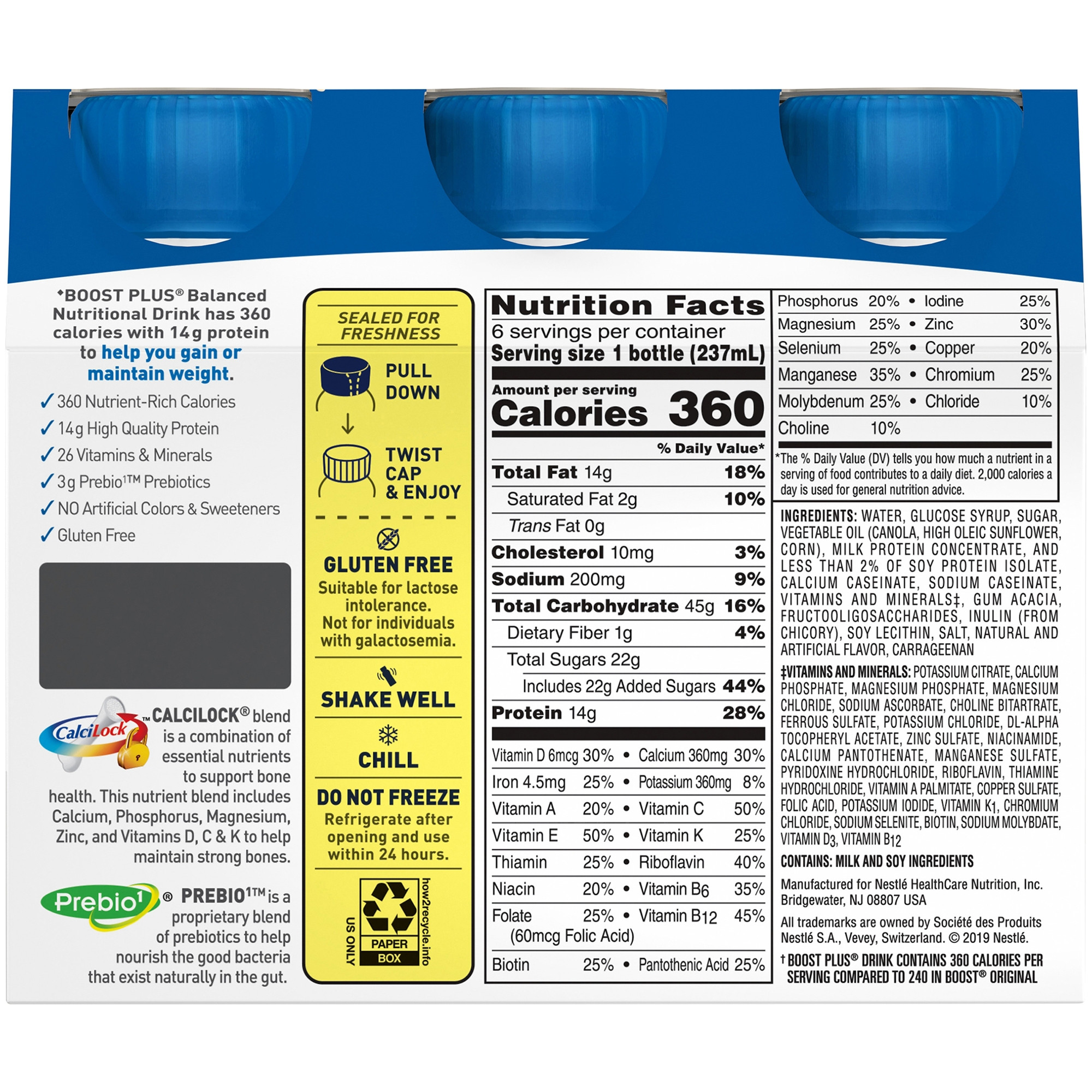 Boost Plus Balanced Nutritional Drink