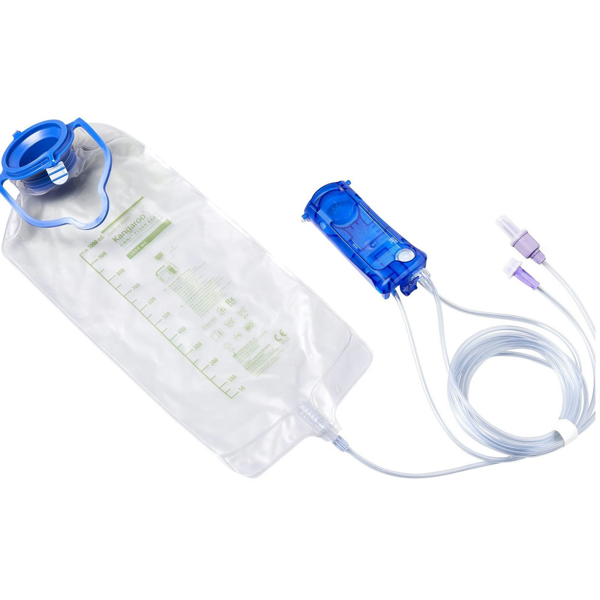 Kangaroo OMNI Feeding Set With Flush Bag and ENPlus Spike