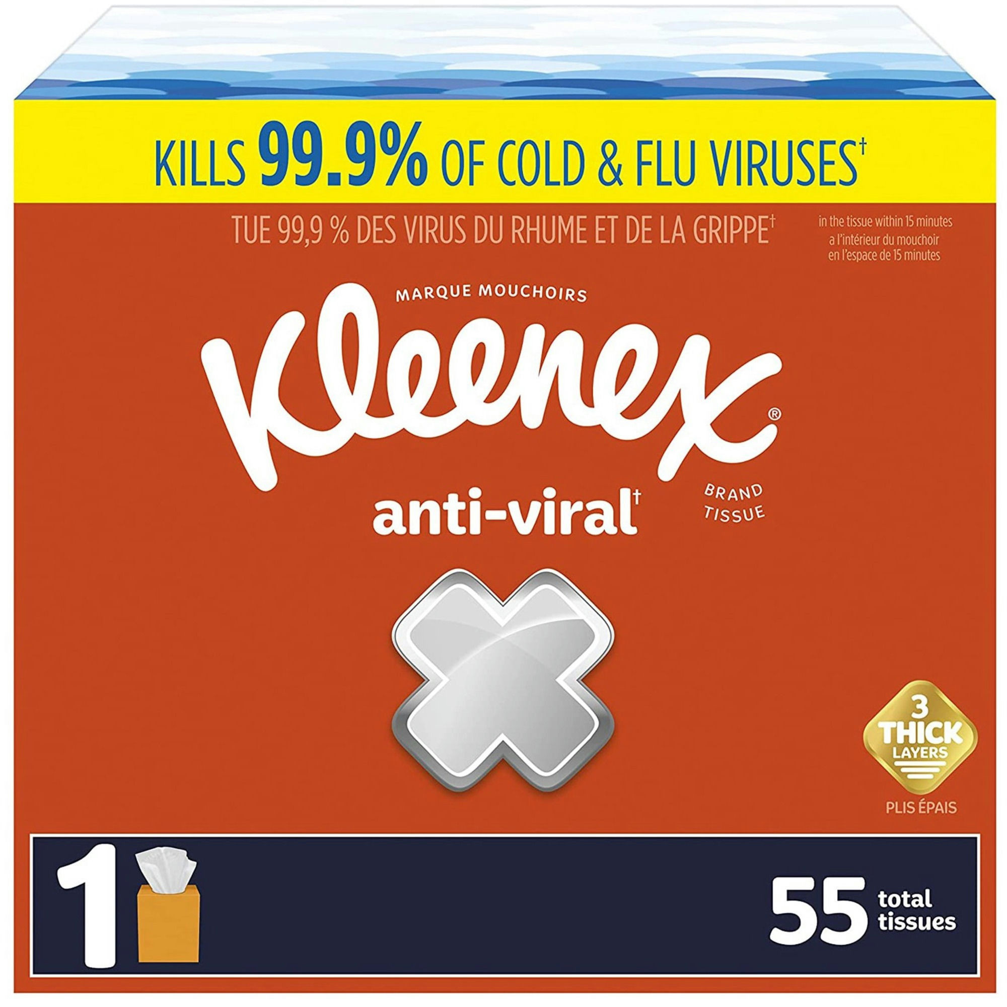 Kleenex Anti-Viral Facial Tissues