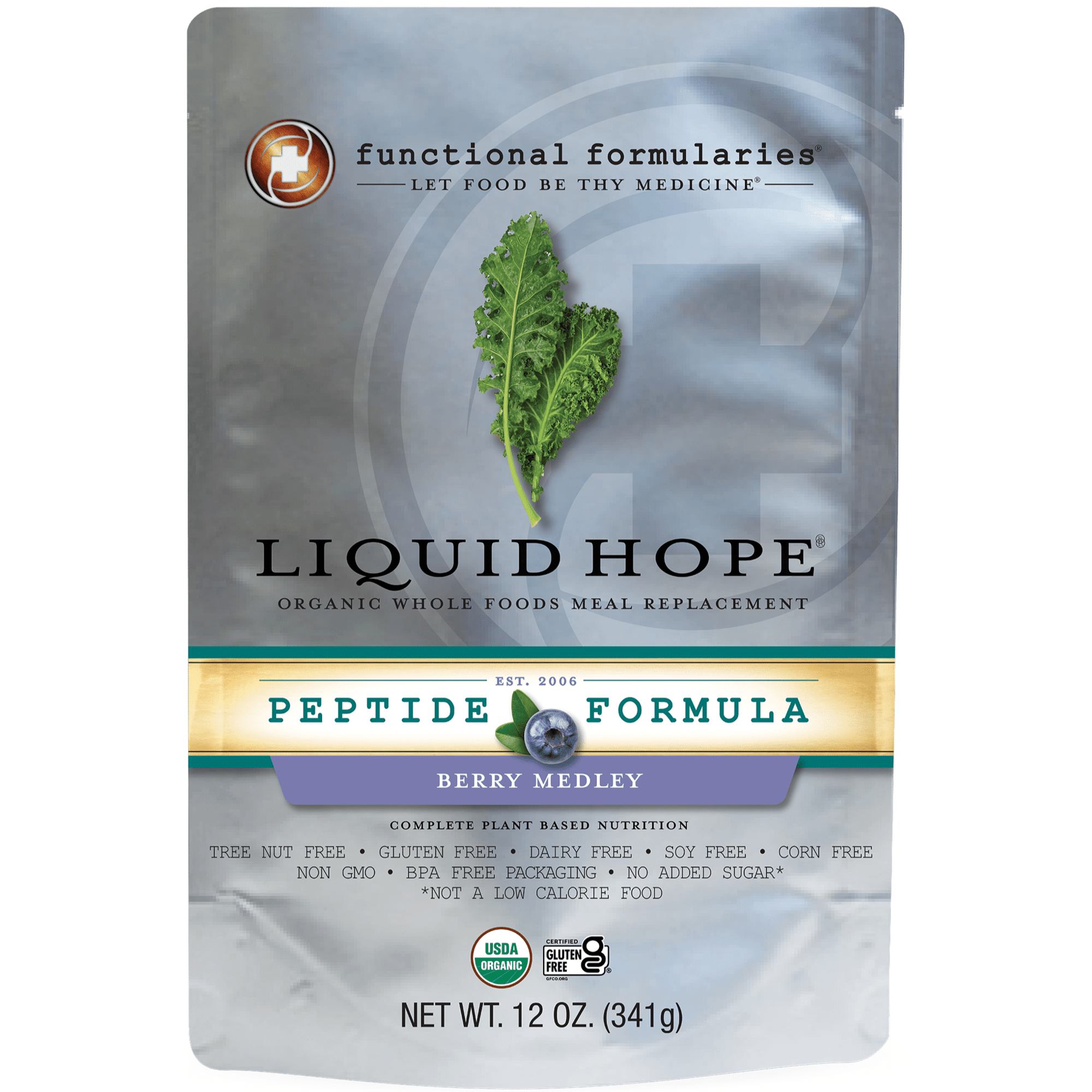Functional Formularies Liquid Hope Peptide Formula