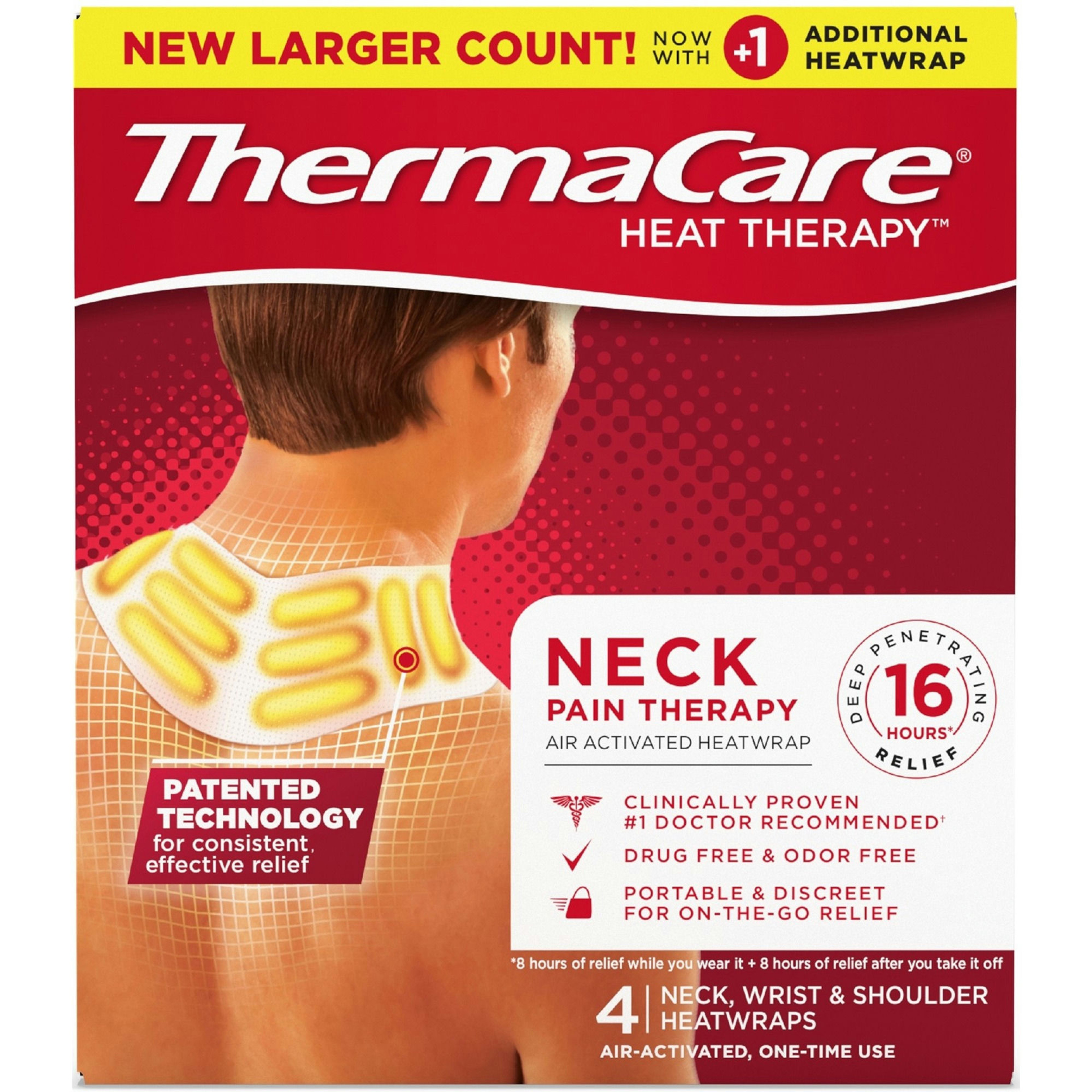 ThermaCare HeatWraps Neck Pain Therapy