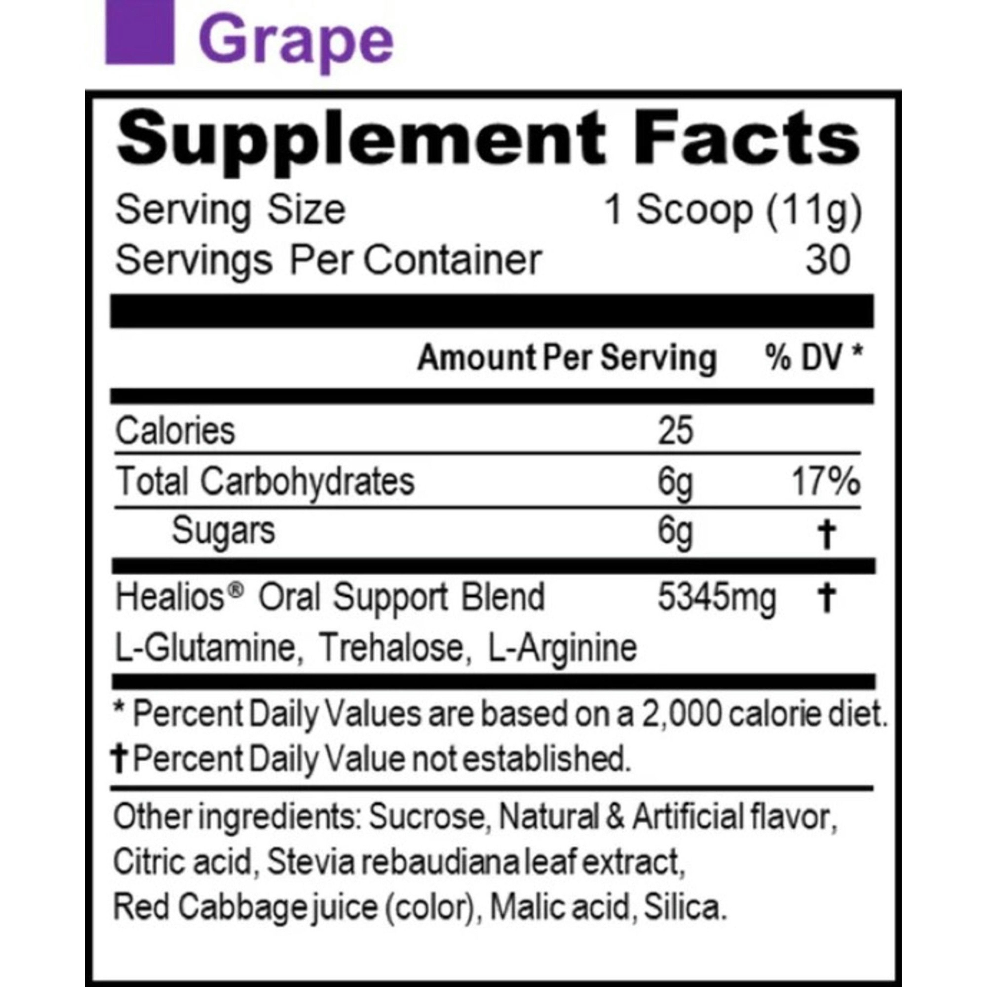 Healios Oral Health and Dietary Supplement Powder