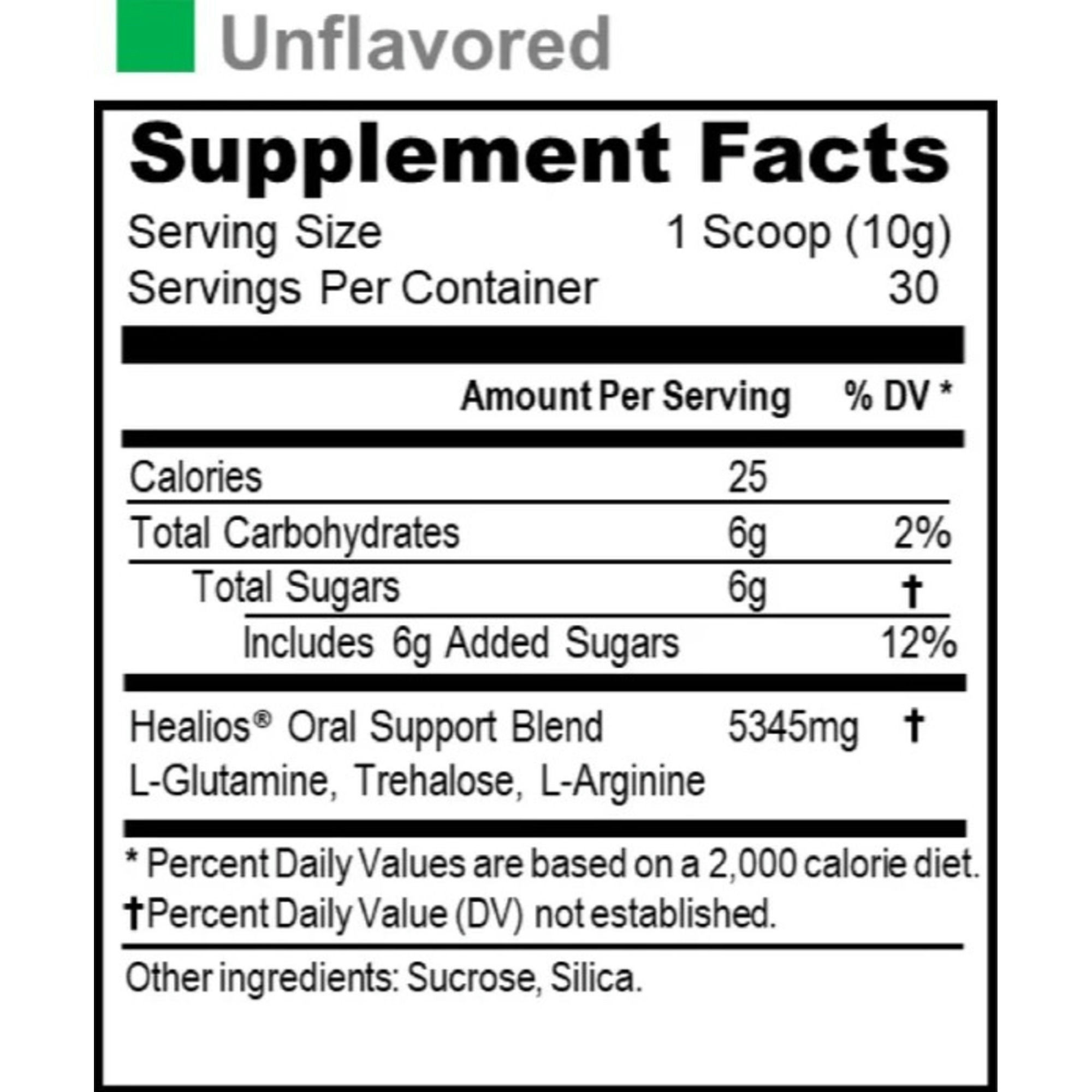 Healios Oral Health and Dietary Supplement Powder