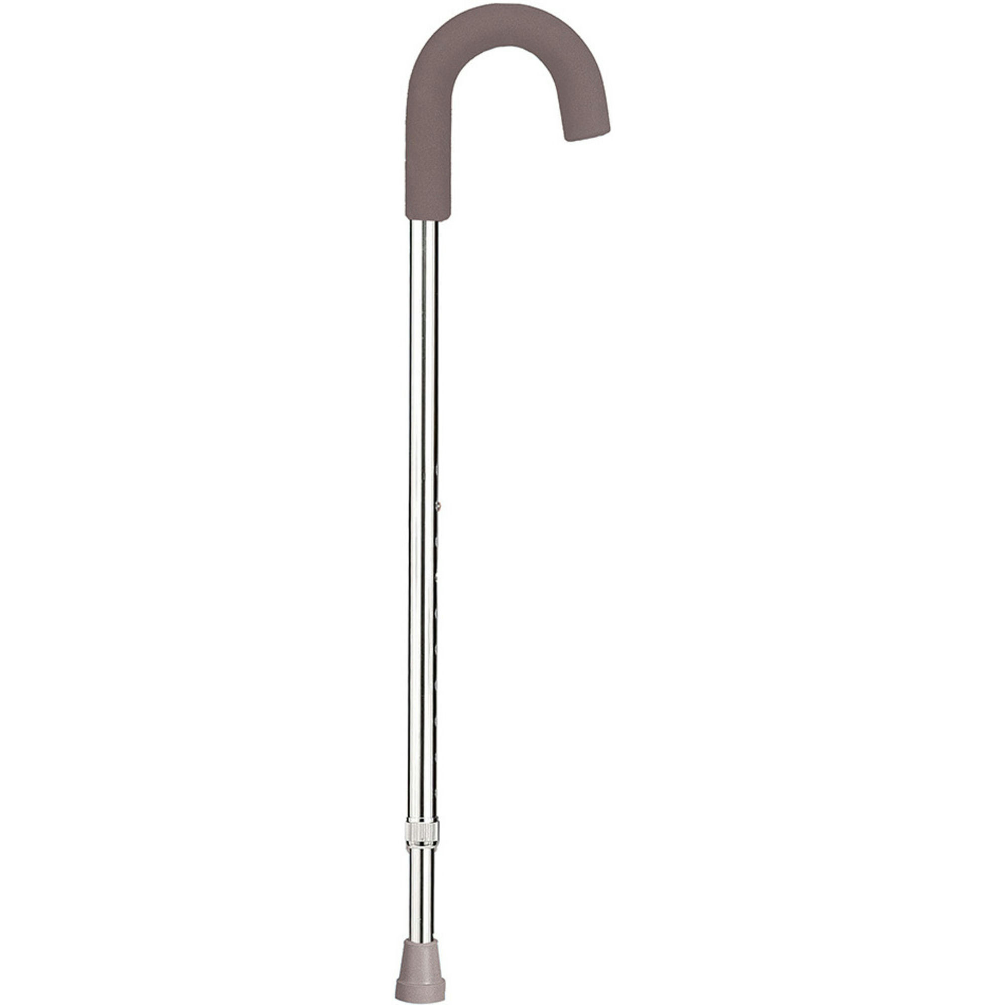 Drive Aluminum Round Handle Cane with Foam Grip