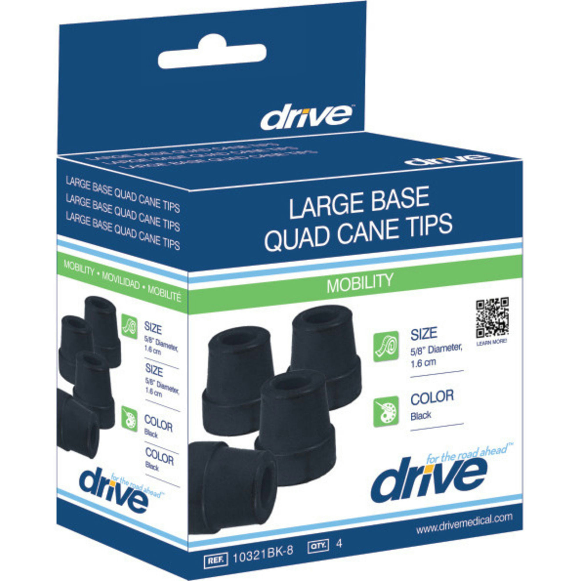 Drive Large Base Quad Cane Tips