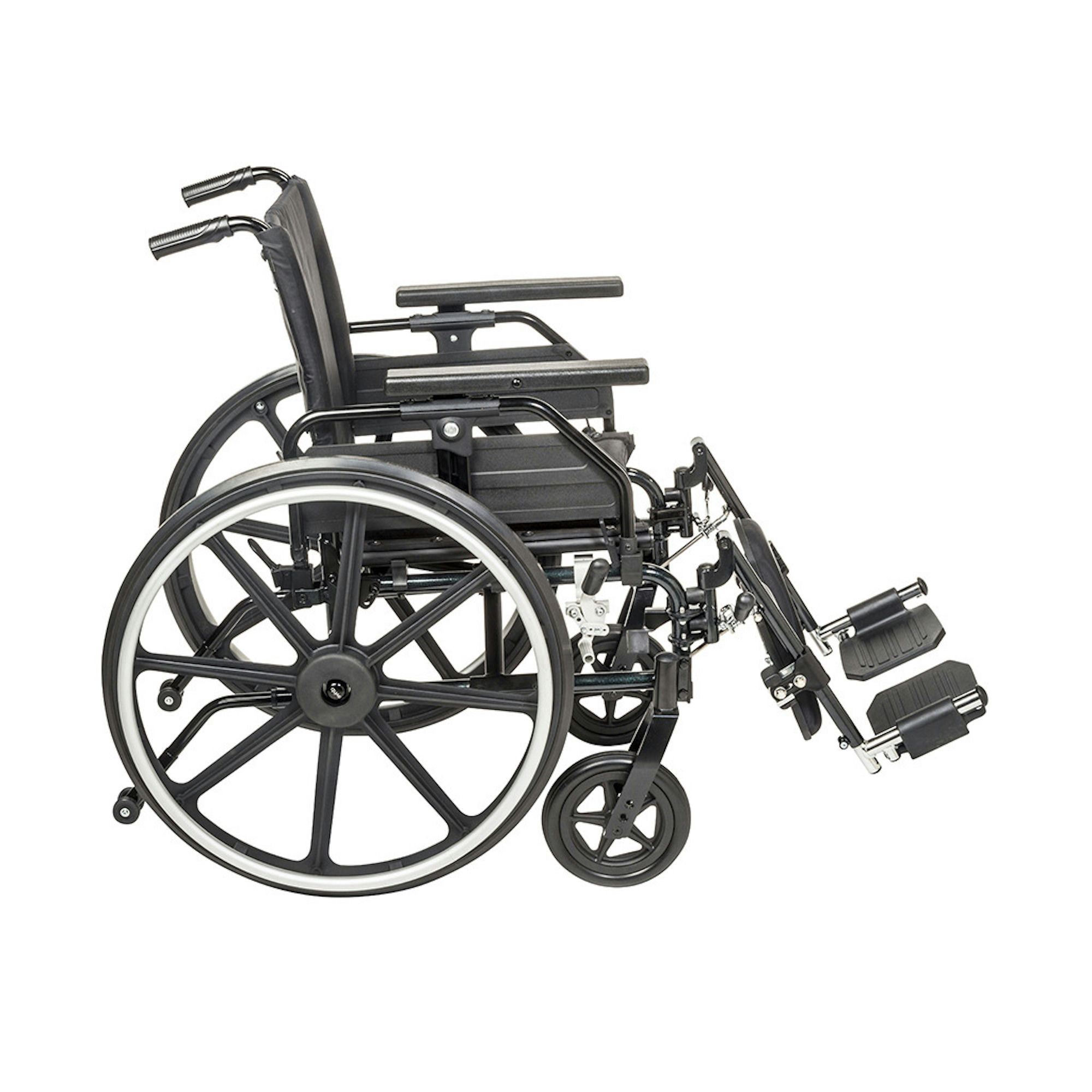Drive Viper Plus GT Wheelchair with Universal Armrests & Swing Away Leg Rests