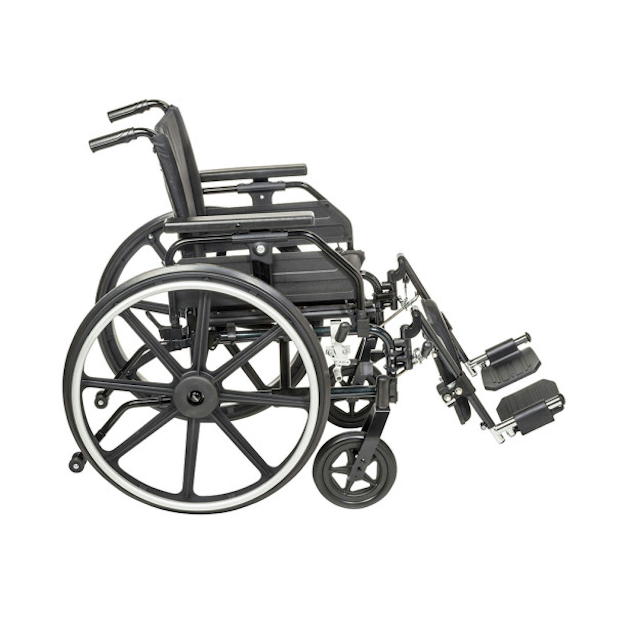 Drive Viper Plus GT Wheelchair with Universal Armrests & Elevating Leg Rests