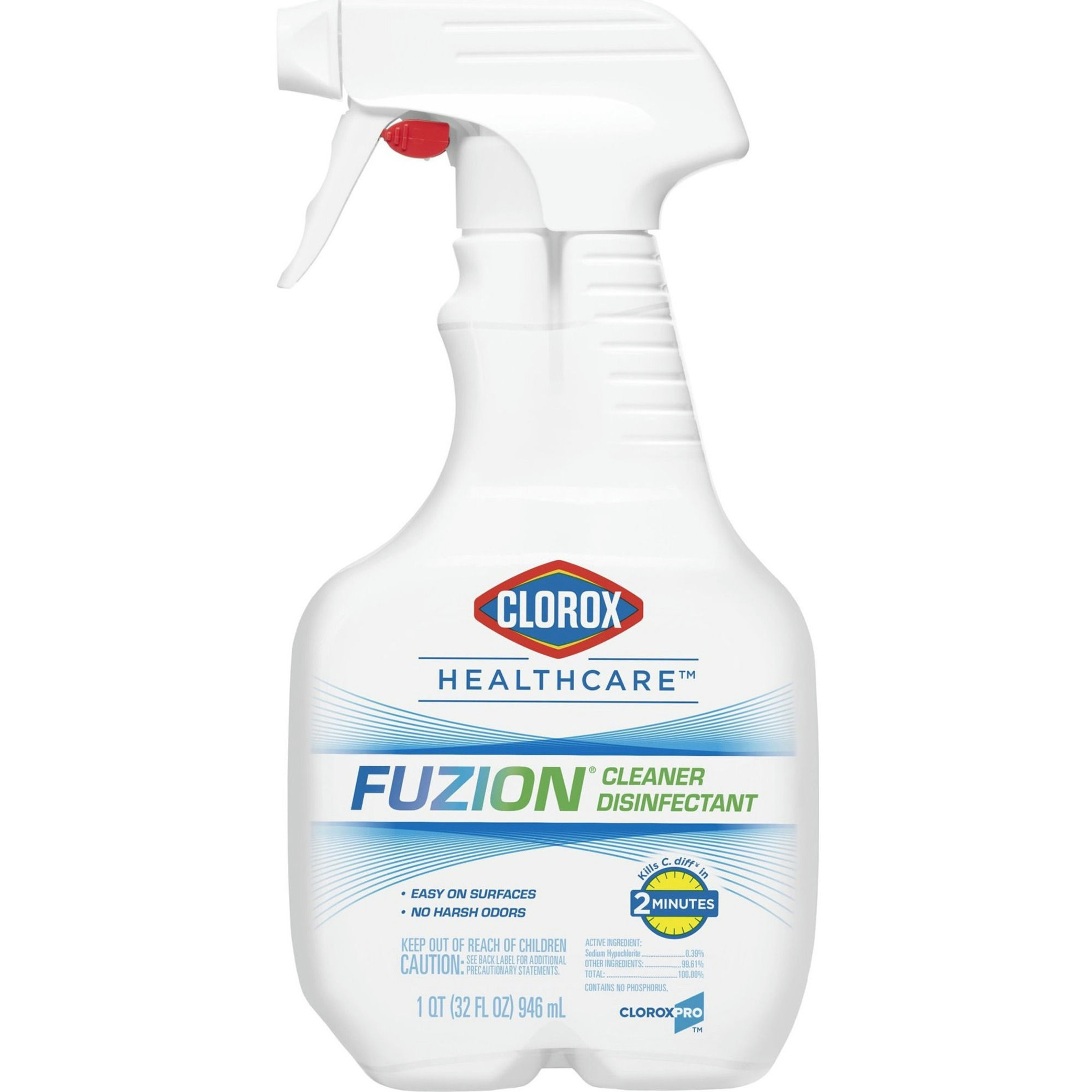 Clorox Healthcare Fuzion Cleaner Disinfectant Spray