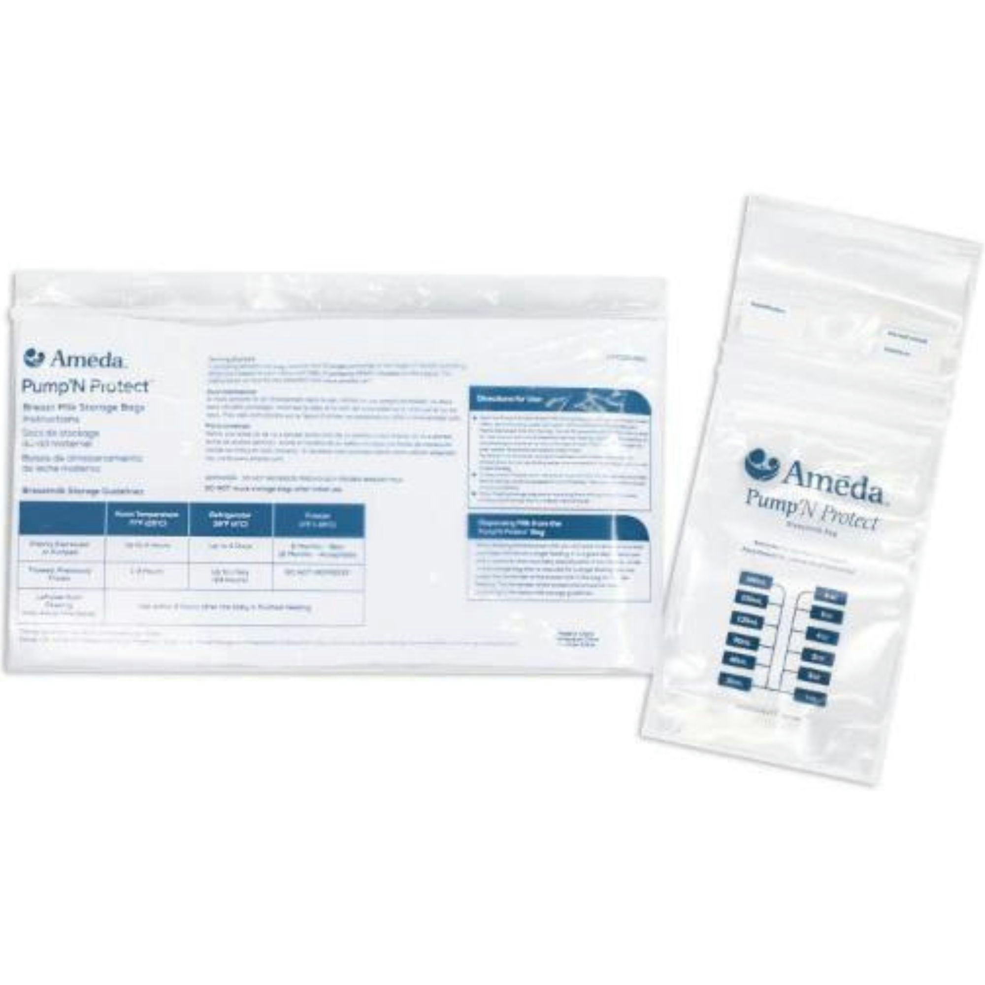 Ameda Pump 'N Protect Milk Storage Bags