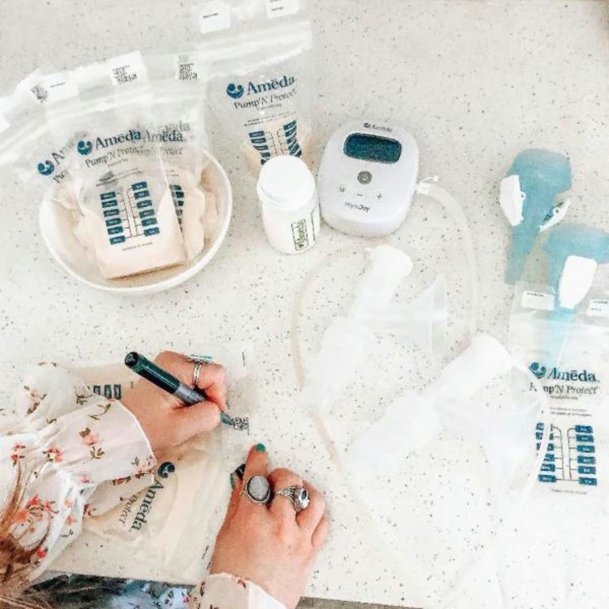 Ameda Pump 'N Protect Milk Storage Bags