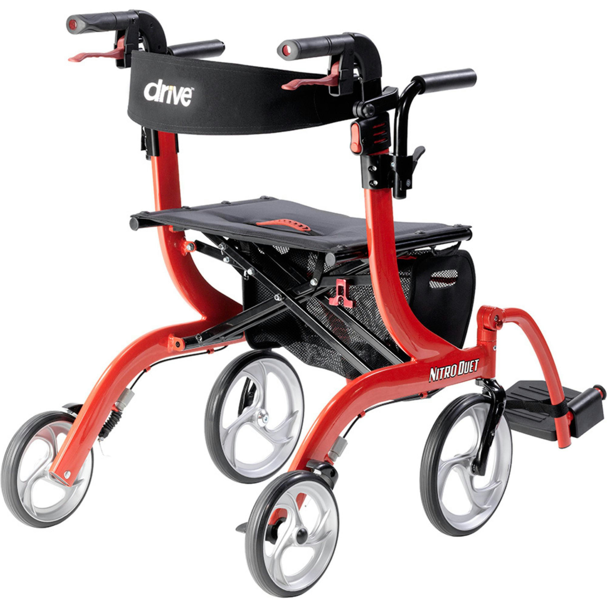 Drive Nitro Duet Rollator and Transport Chair