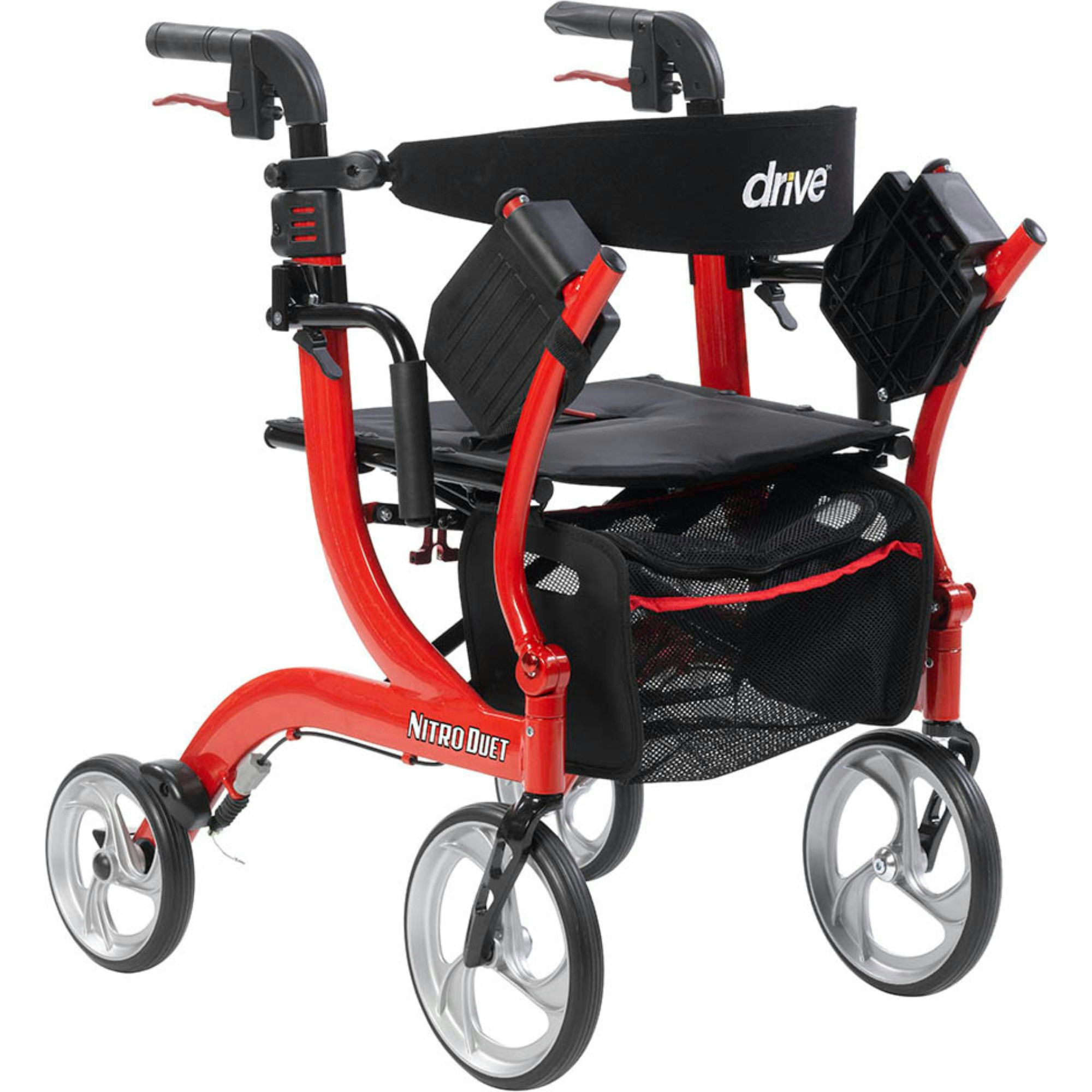 Drive Nitro Duet Rollator and Transport Chair