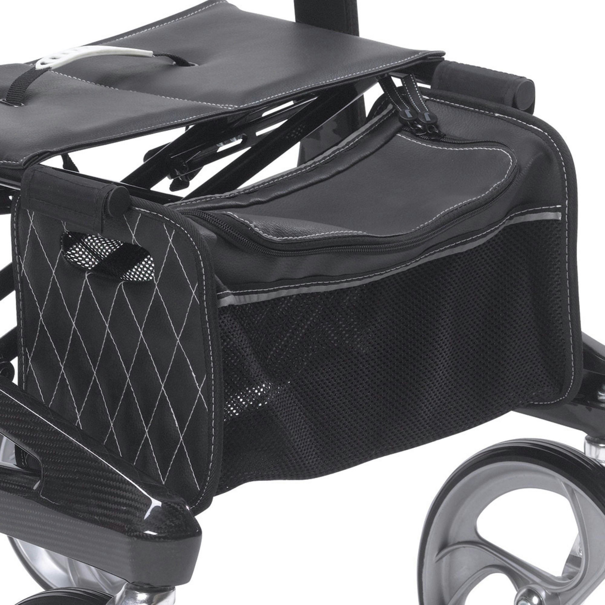 Drive Nitro Elite CF Carbon Fiber Rollator Rolling Walker