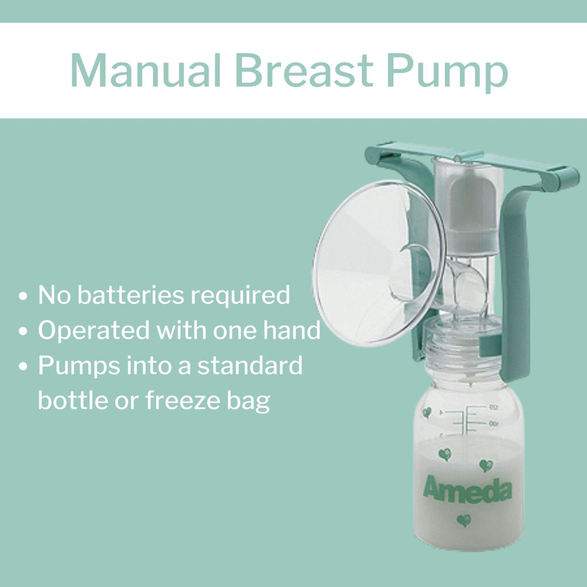Ameda Manual Breast Pump