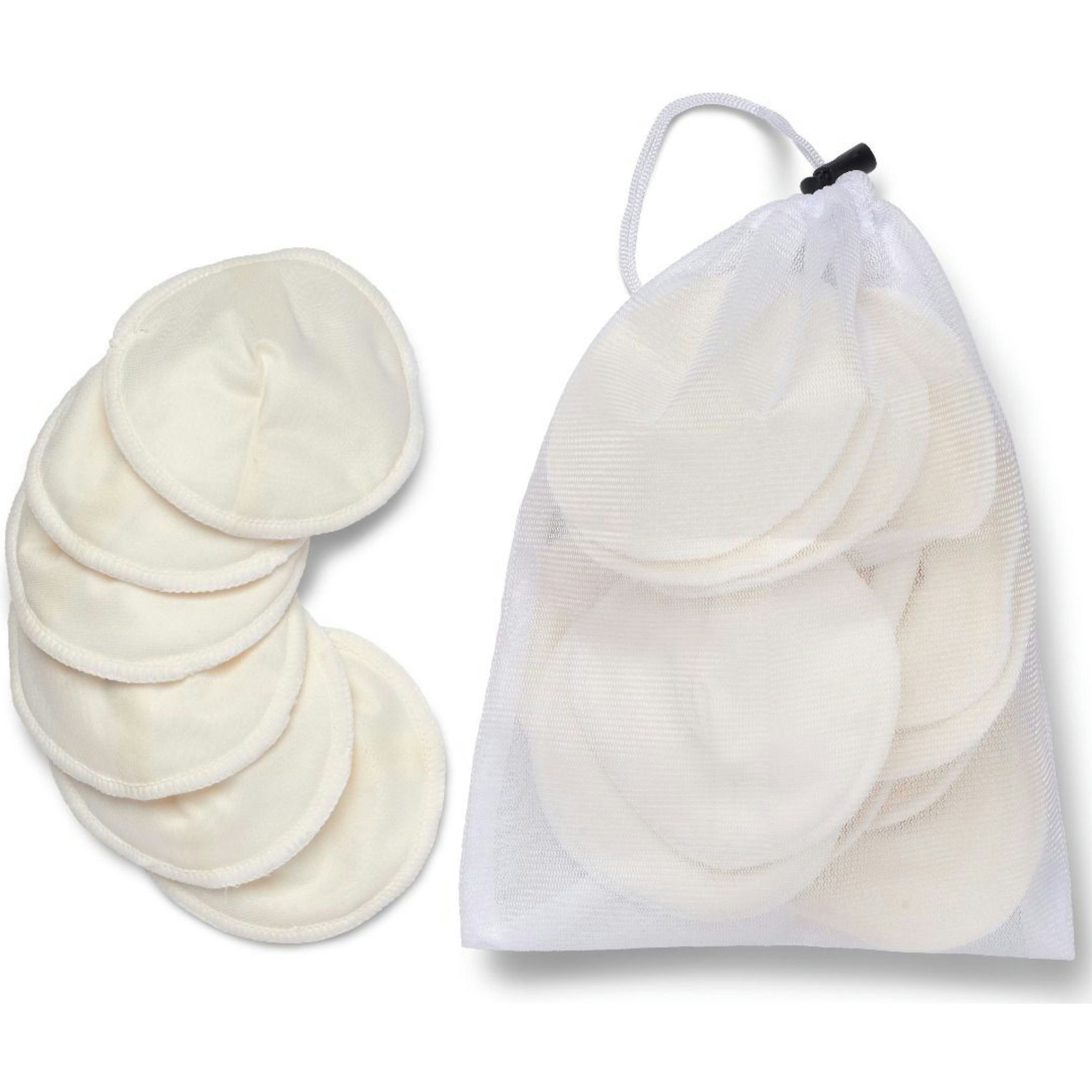 Ameda Contoured Washable Bamboo & Cotton Breast Pads