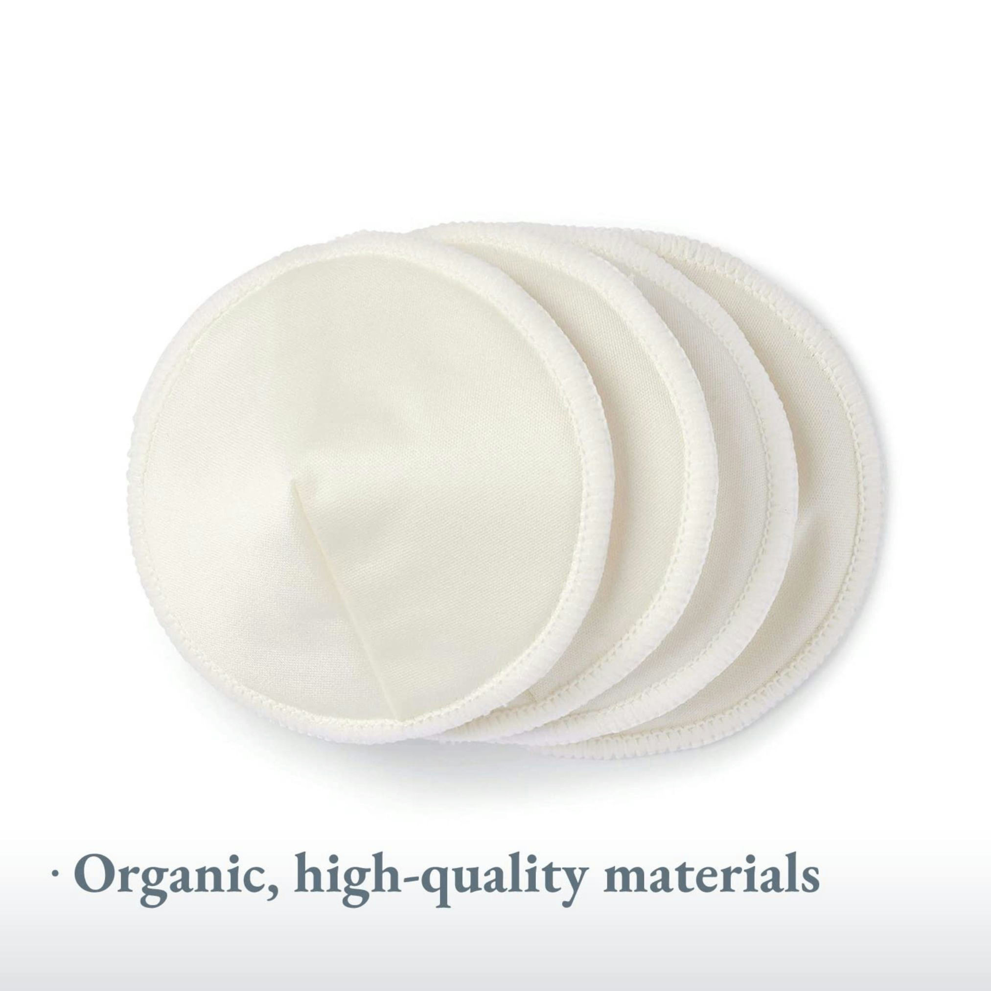 Ameda Contoured Washable Bamboo & Cotton Breast Pads