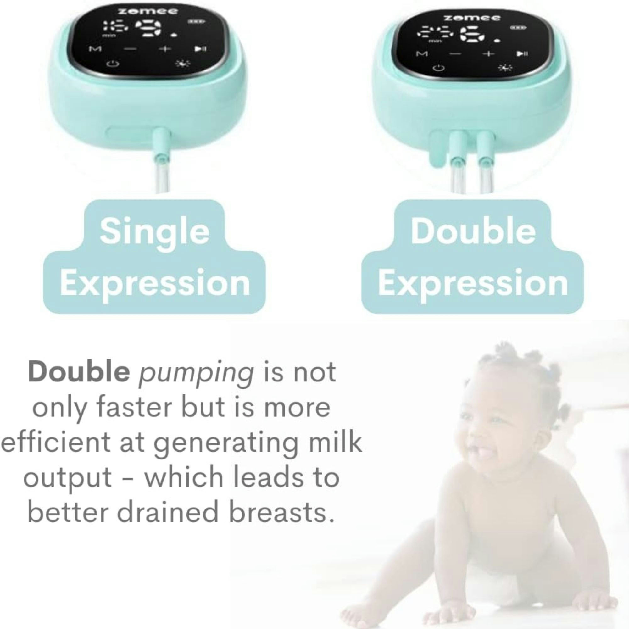 Zomee Z2 Breast Pump Tubing Set