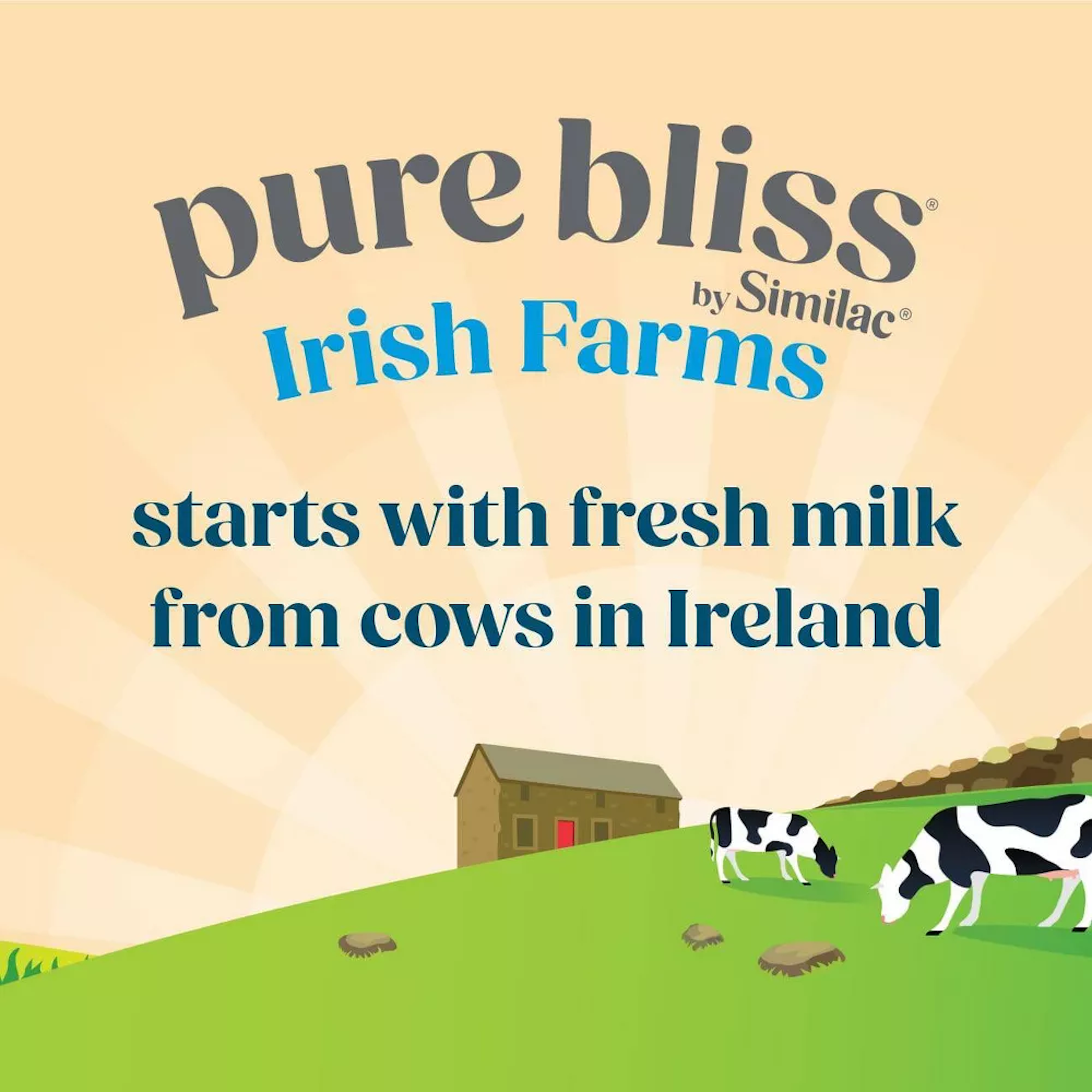 Similac Pure Bliss Irish Farms Infant Formula with Iron