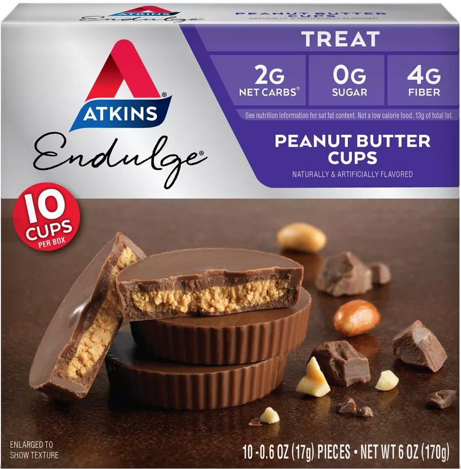 Atkins Endulge Peanut Butter Cups Treat