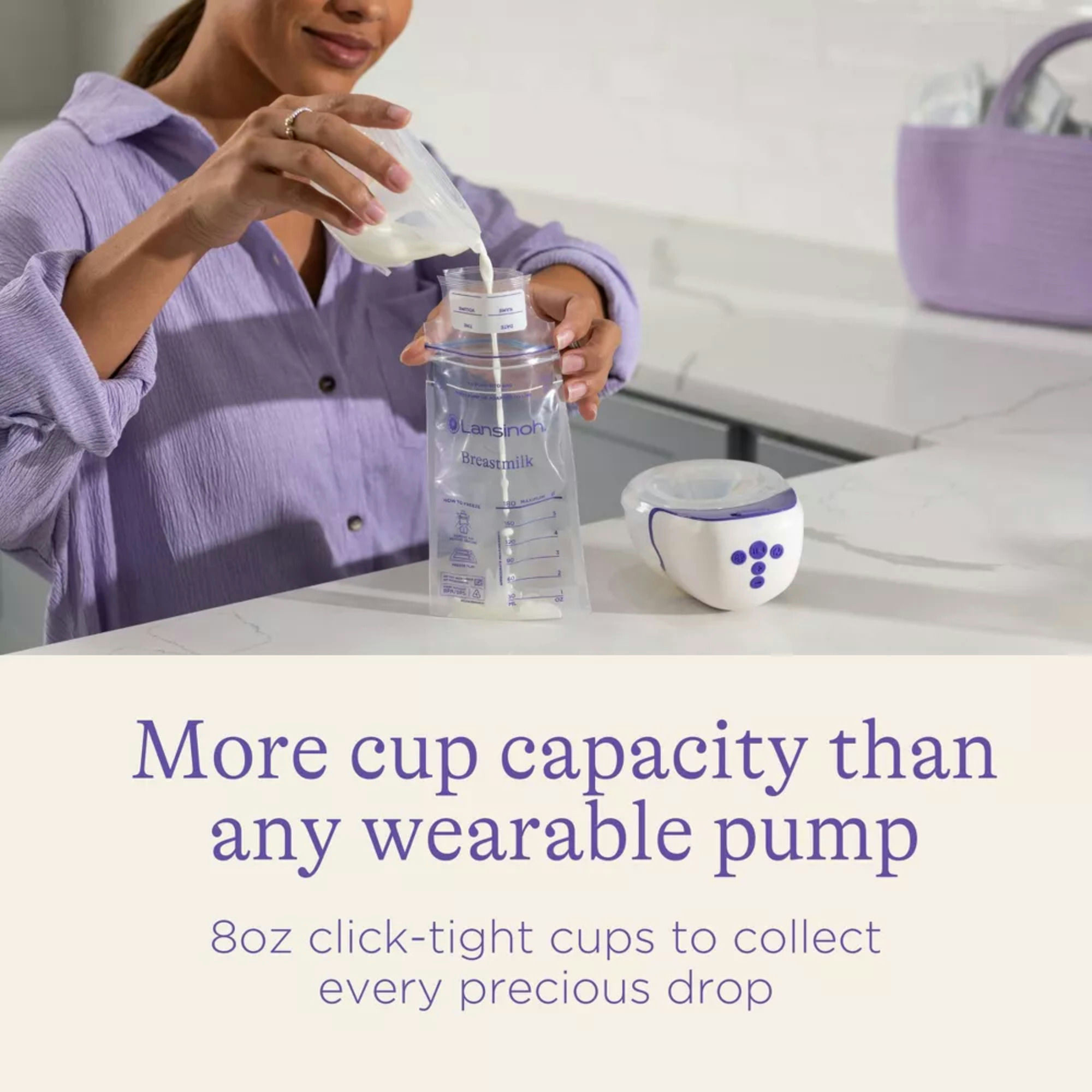 Lansinoh Double Electric Wearable Breast Pump