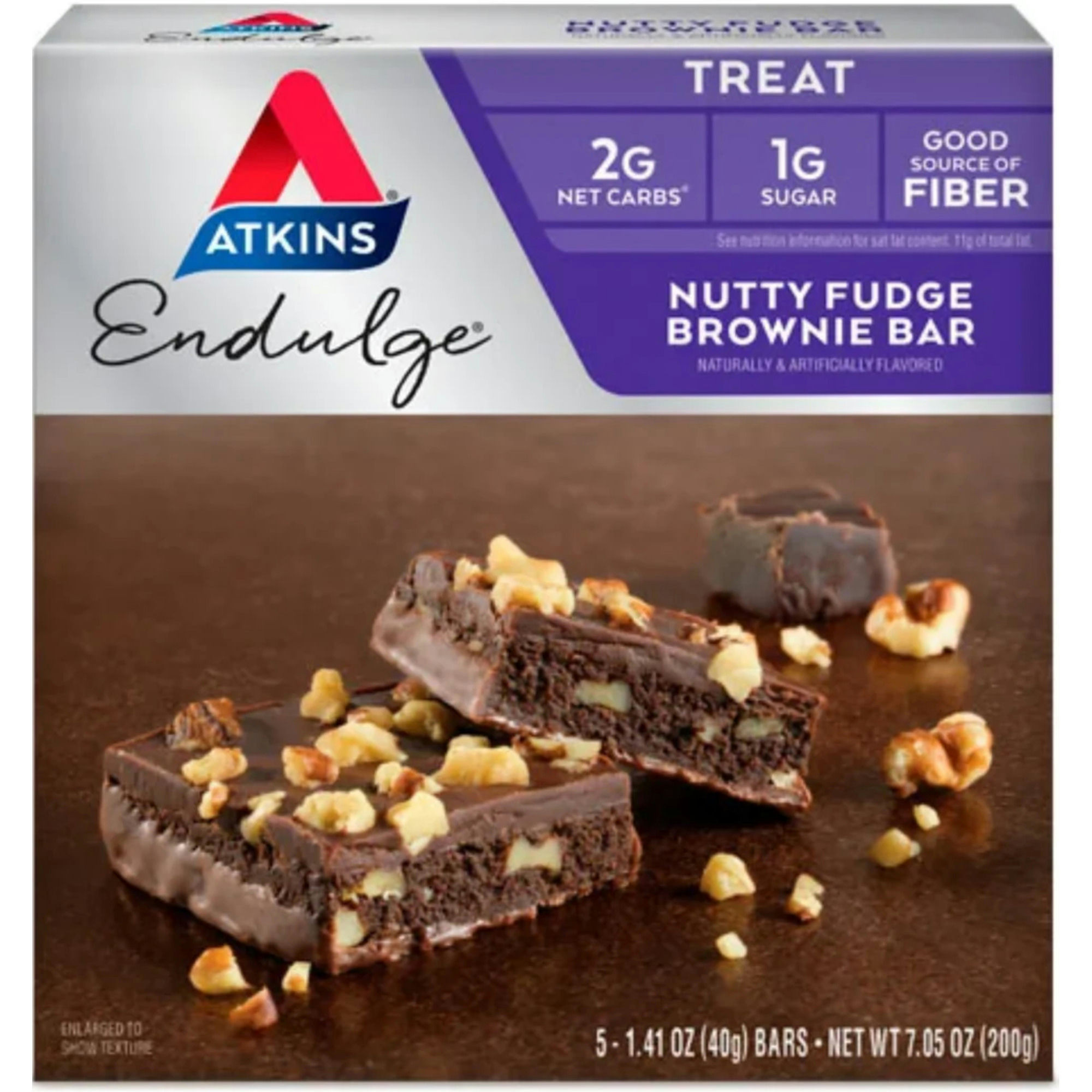 Atkins Endulge Nutty Fudge Brownie Treat