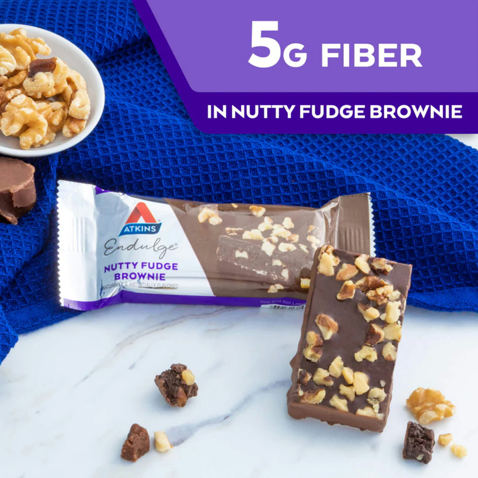Atkins Endulge Nutty Fudge Brownie Treat