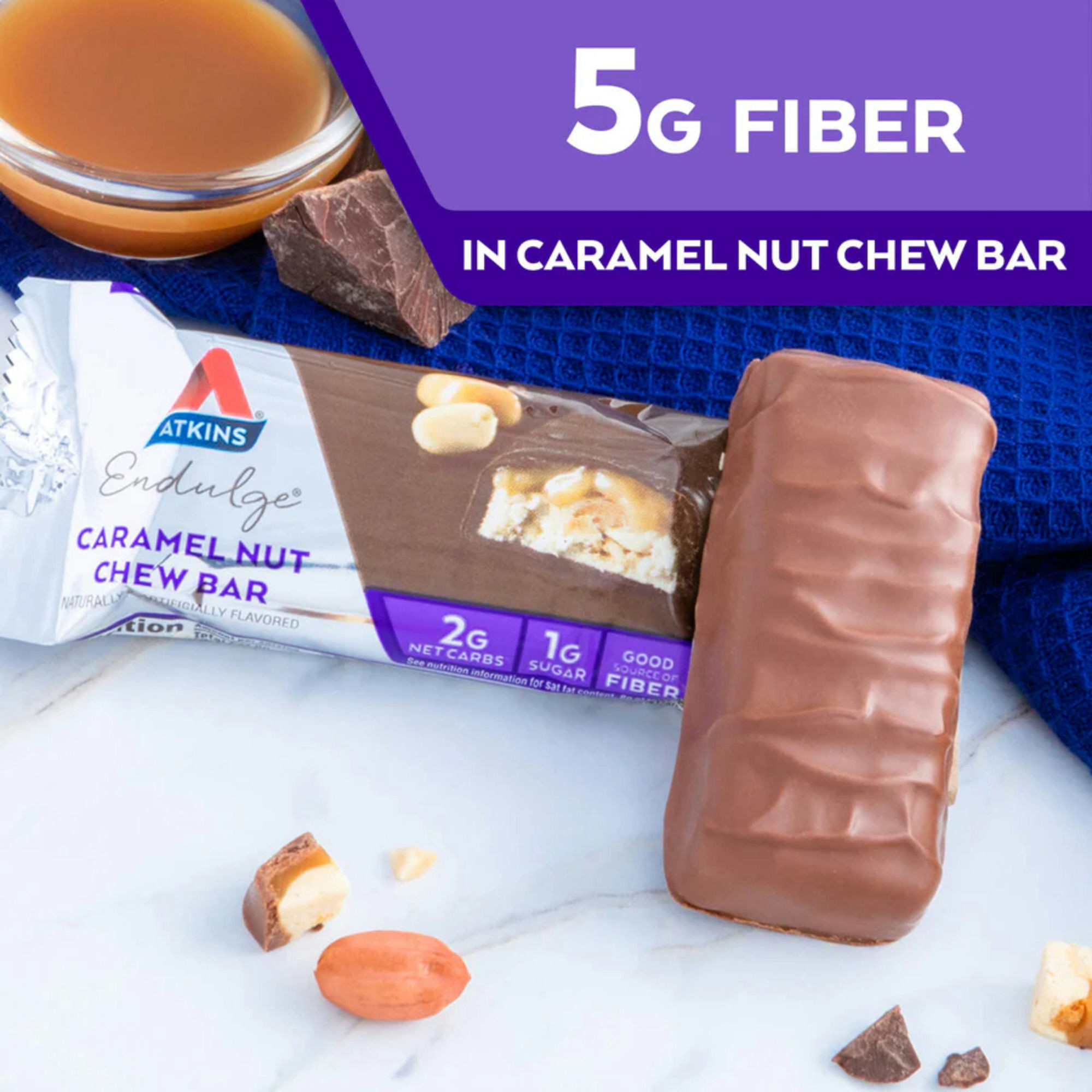 Atkins Endulge Caramel Nut Chew Treat
