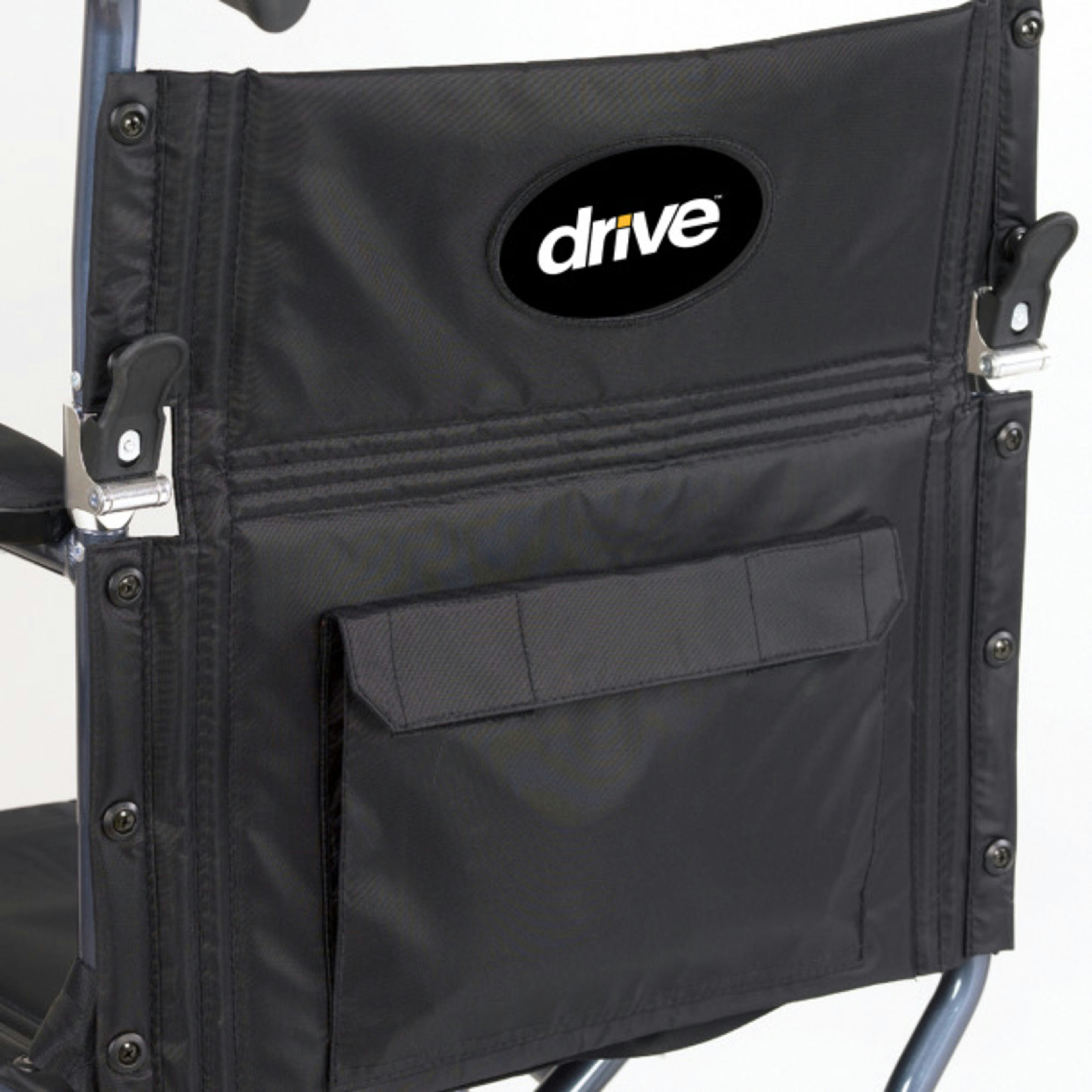 Drive Deluxe Fly-Weight Aluminum Transport Chair