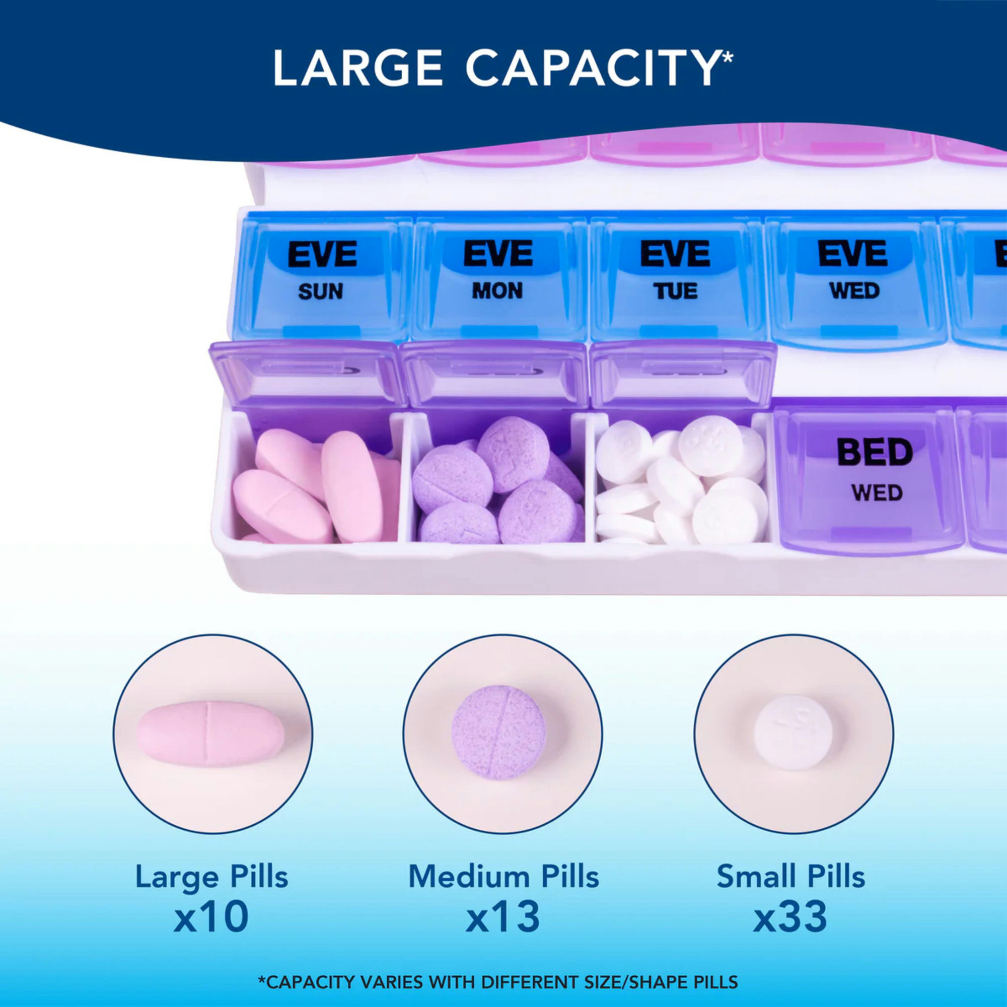 Apex Mediplanner 7 Day Pill Organizer