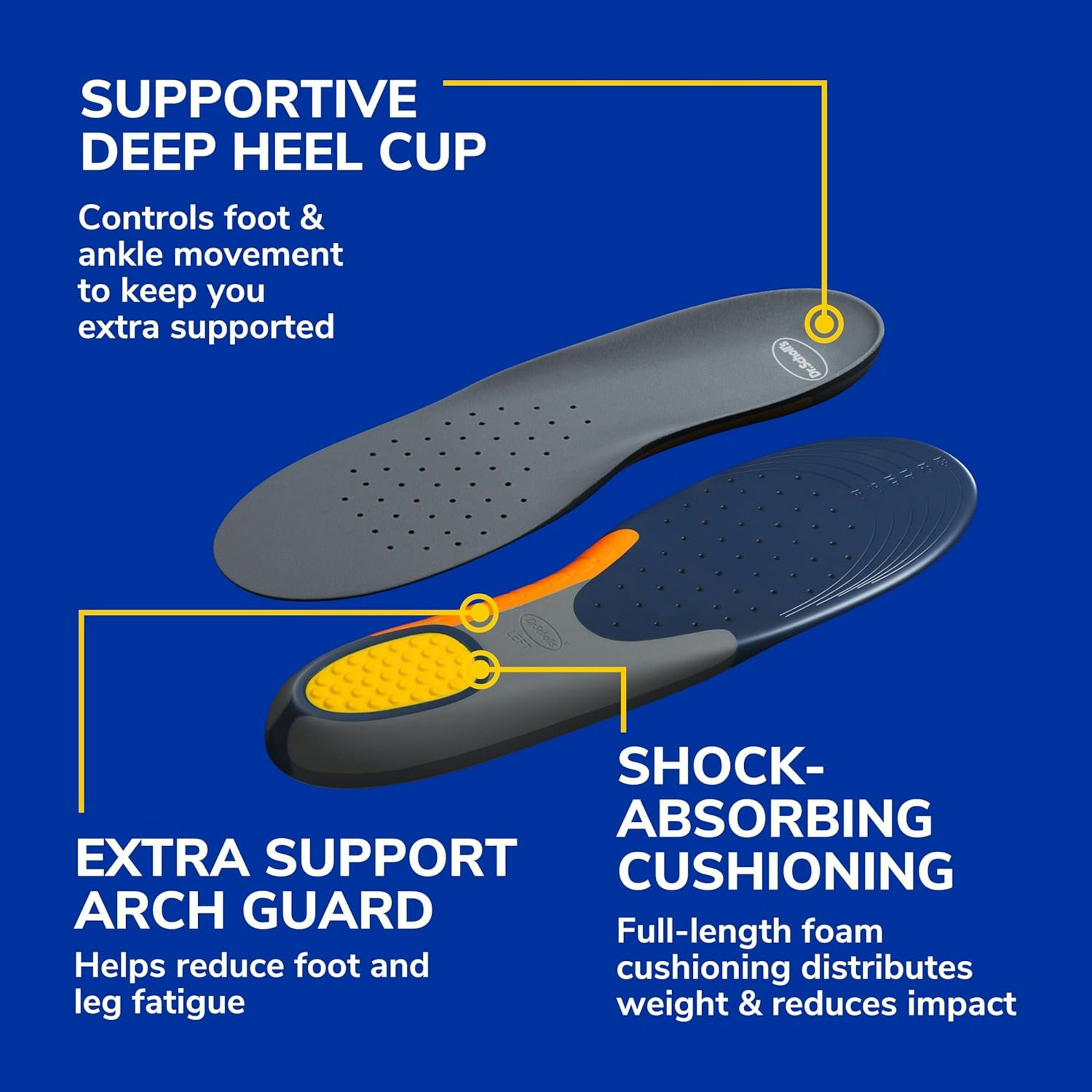 Dr. Scholl's Heavy Duty Support Insoles