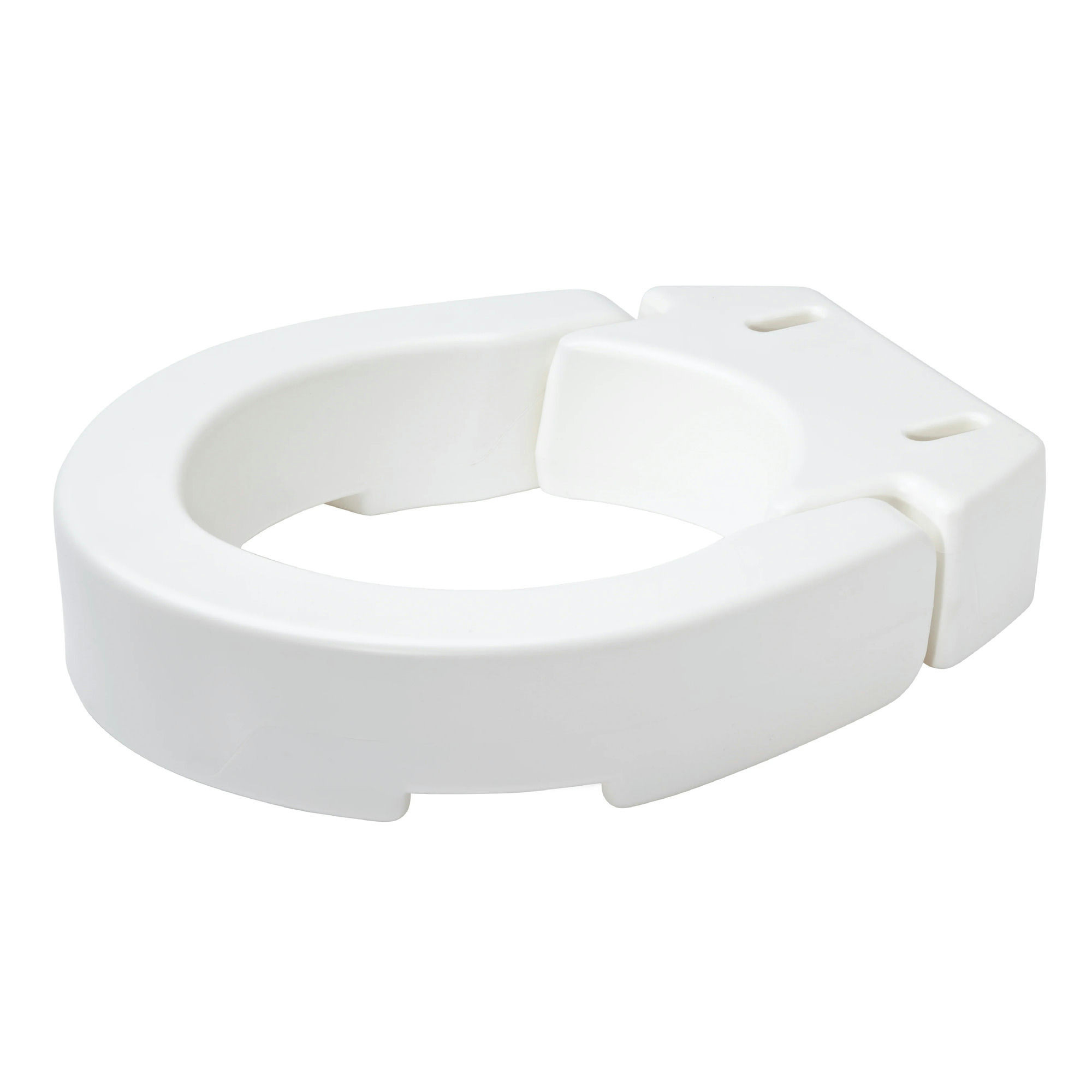 Carex Elongated Hinged Toilet Seat Riser