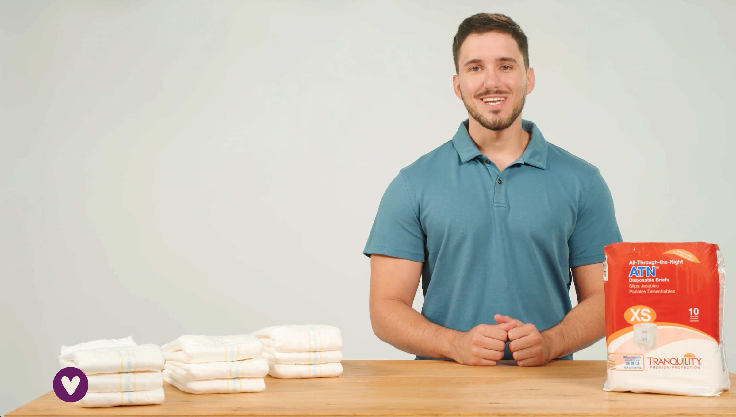 Tranquility Adult Diapers with Tabs Disposable All-Through-The-Night, Maximum