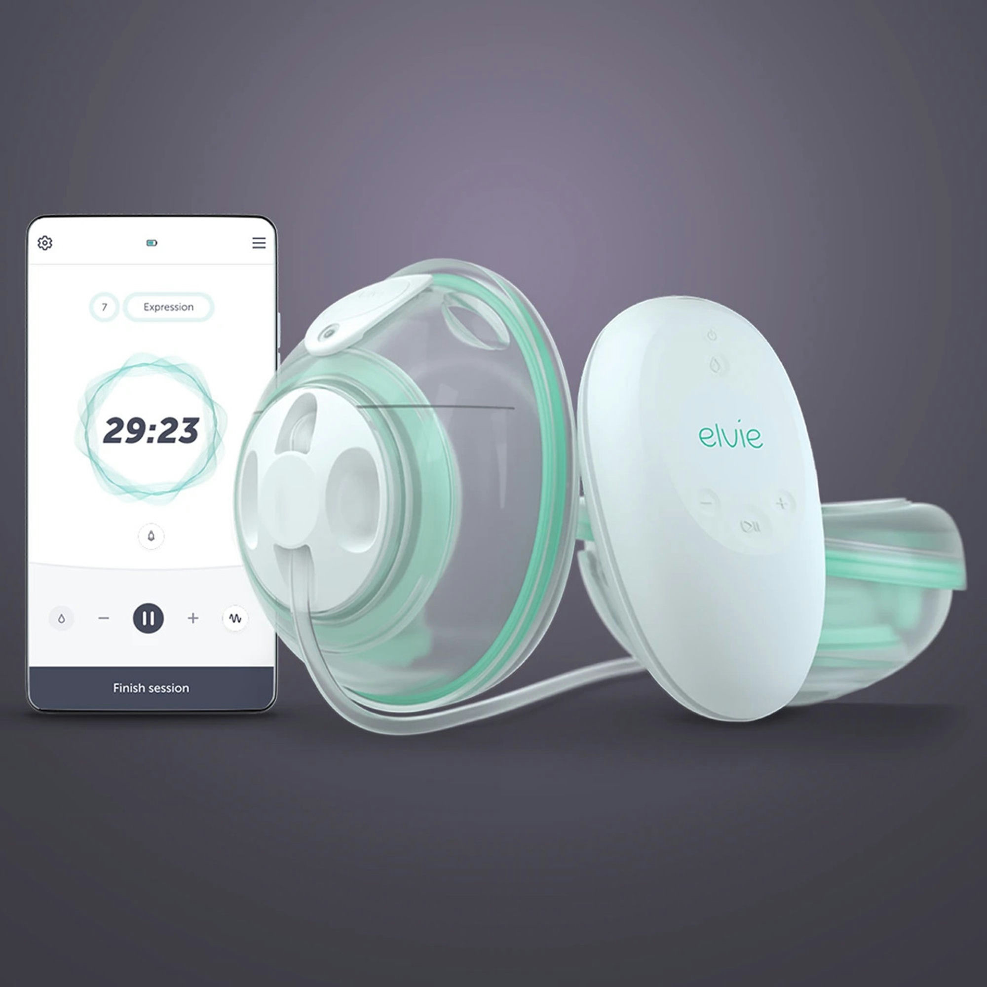 Elvie Stride Plus Hands-Free Electric Breast Pump