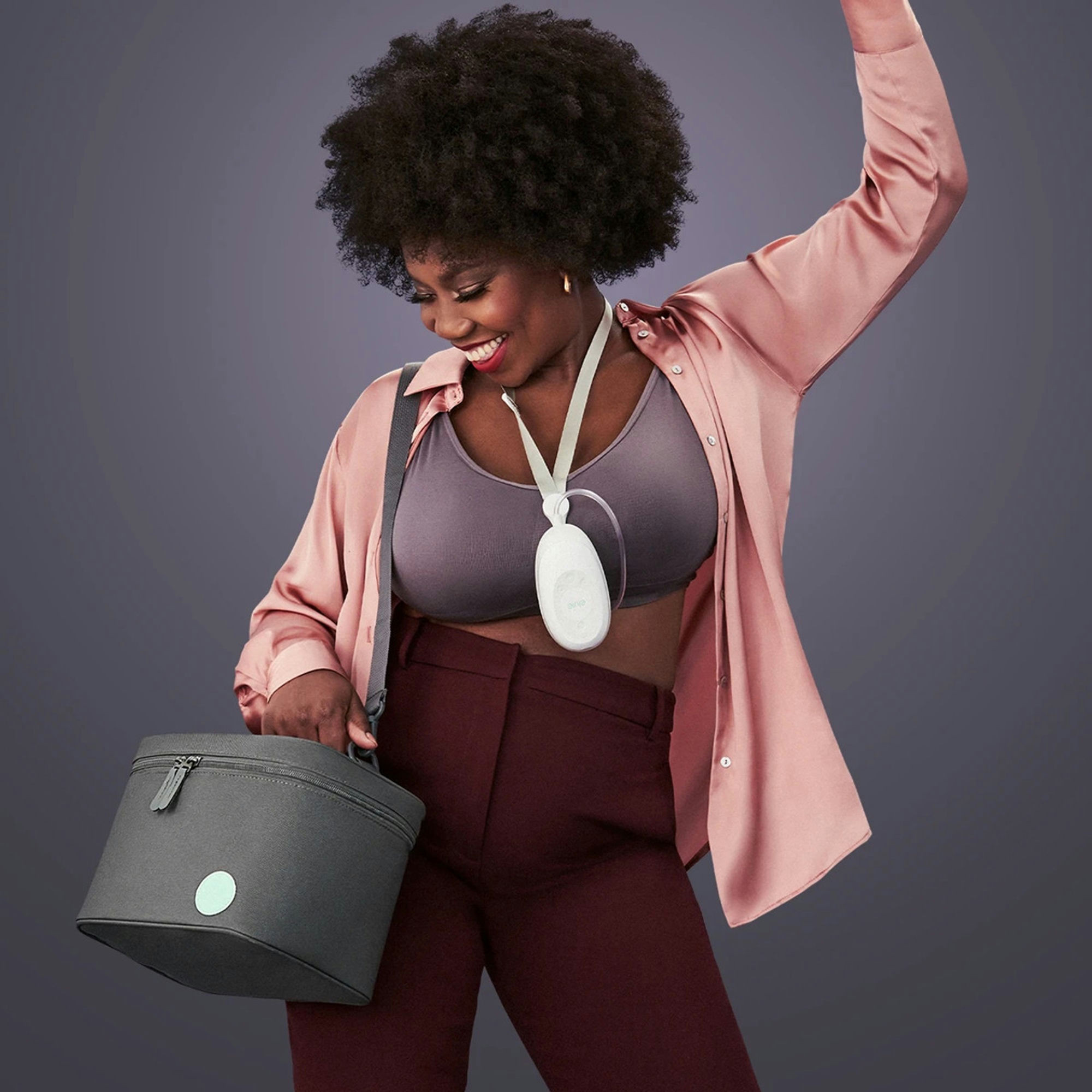 Elvie Stride Plus Hands-Free Electric Breast Pump