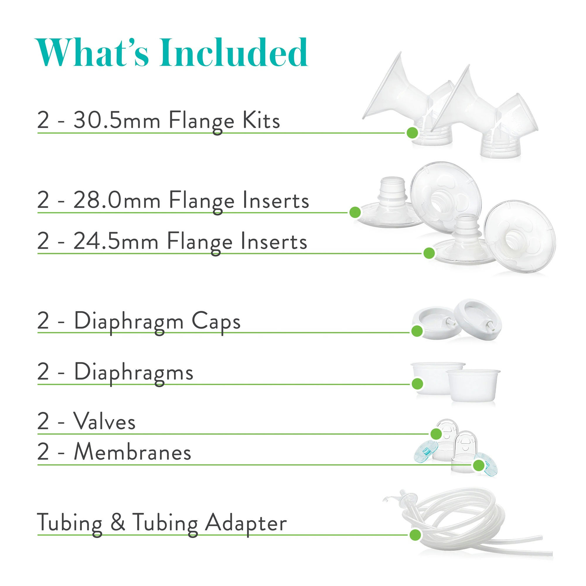 Evenflo Advanced Double Electric Replacement Parts Kit