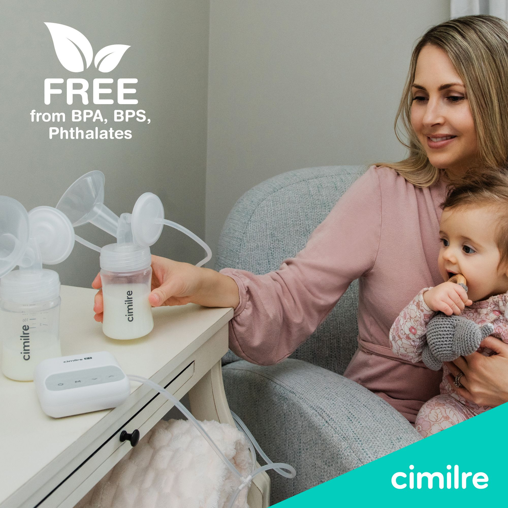 Cimilre E1 Double Electric Breast Pump Kit